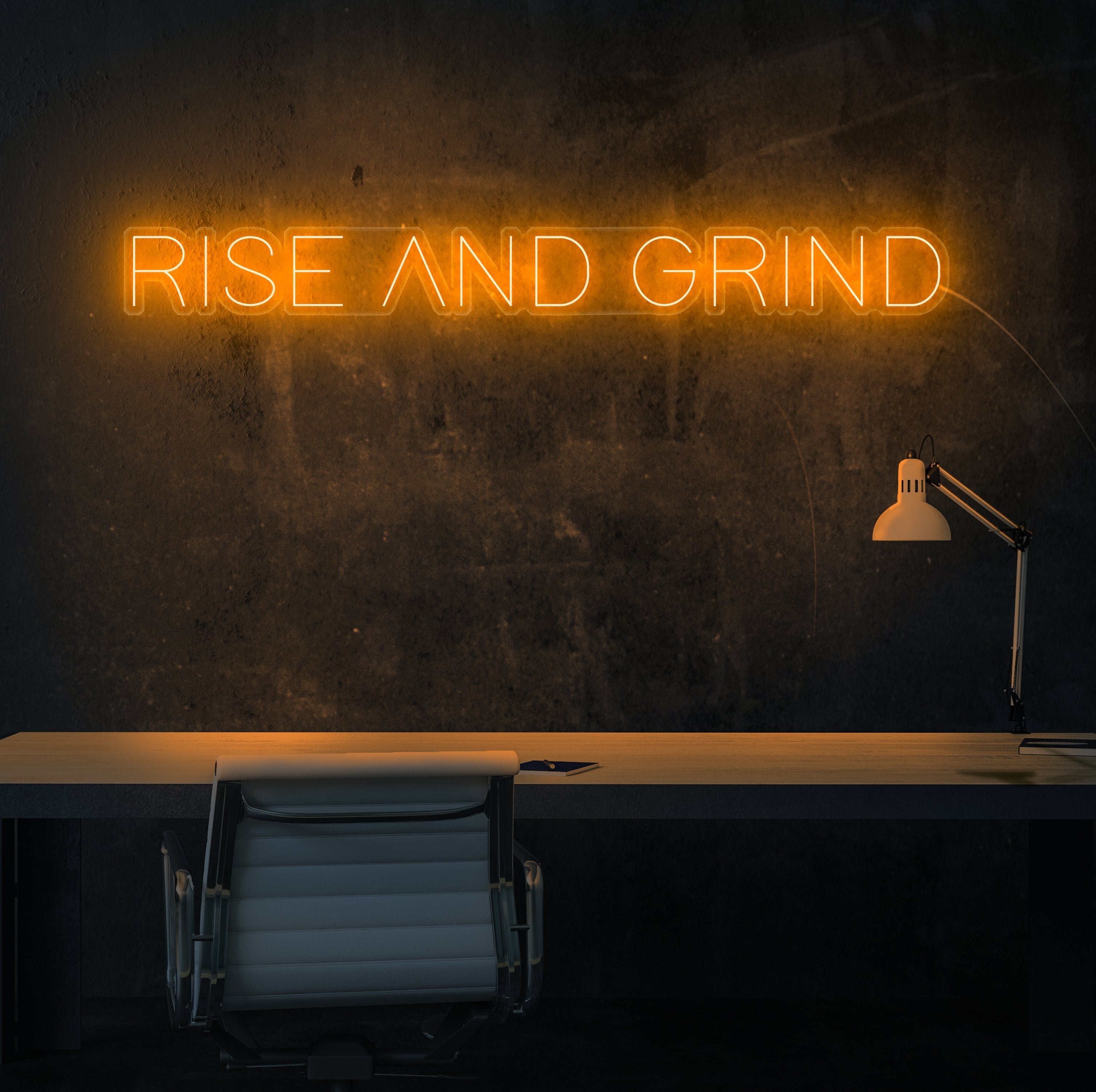 Rise and Grind Neon Sign - NeonFerry