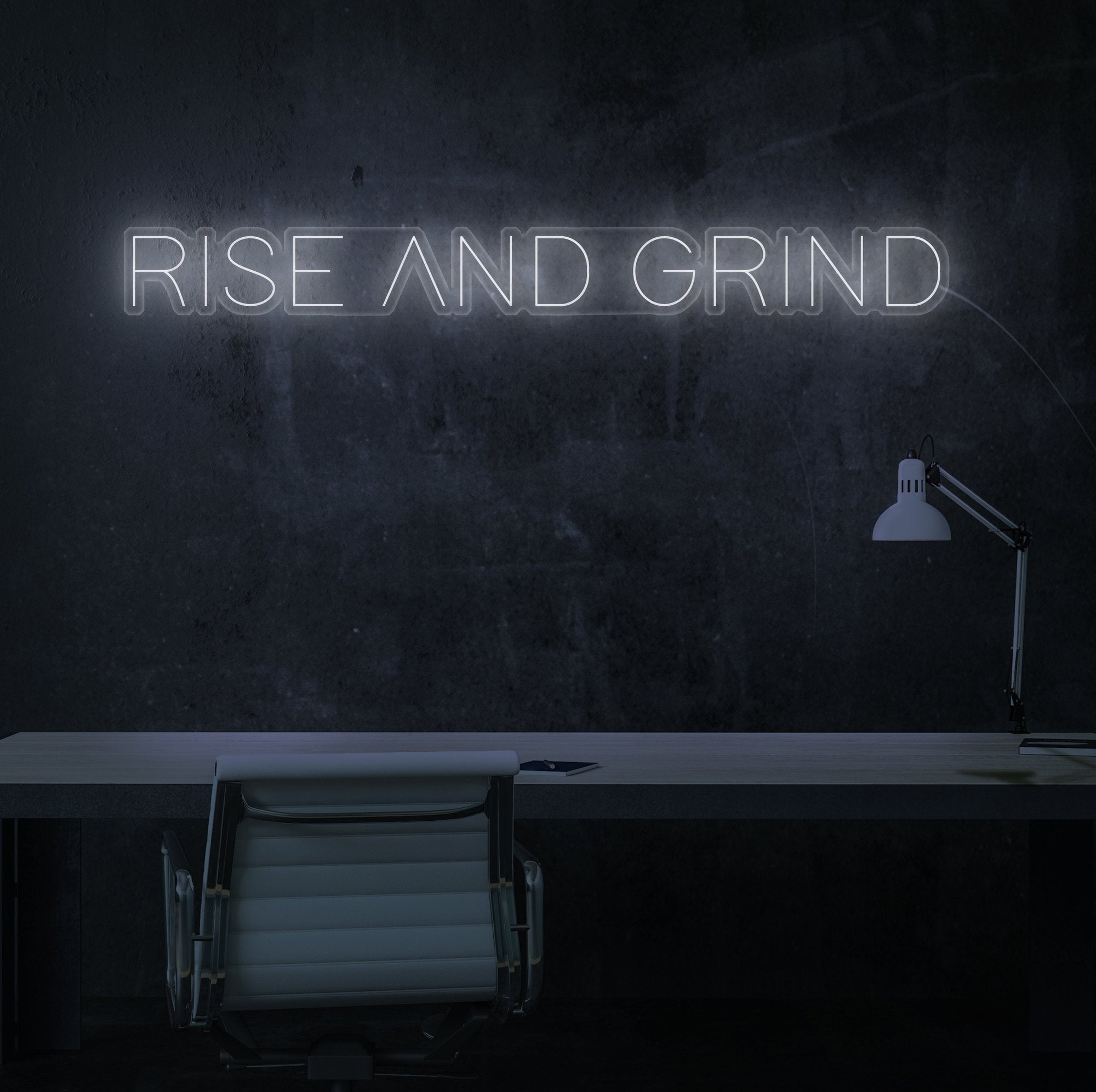 Rise and Grind Neon Sign - NeonFerry