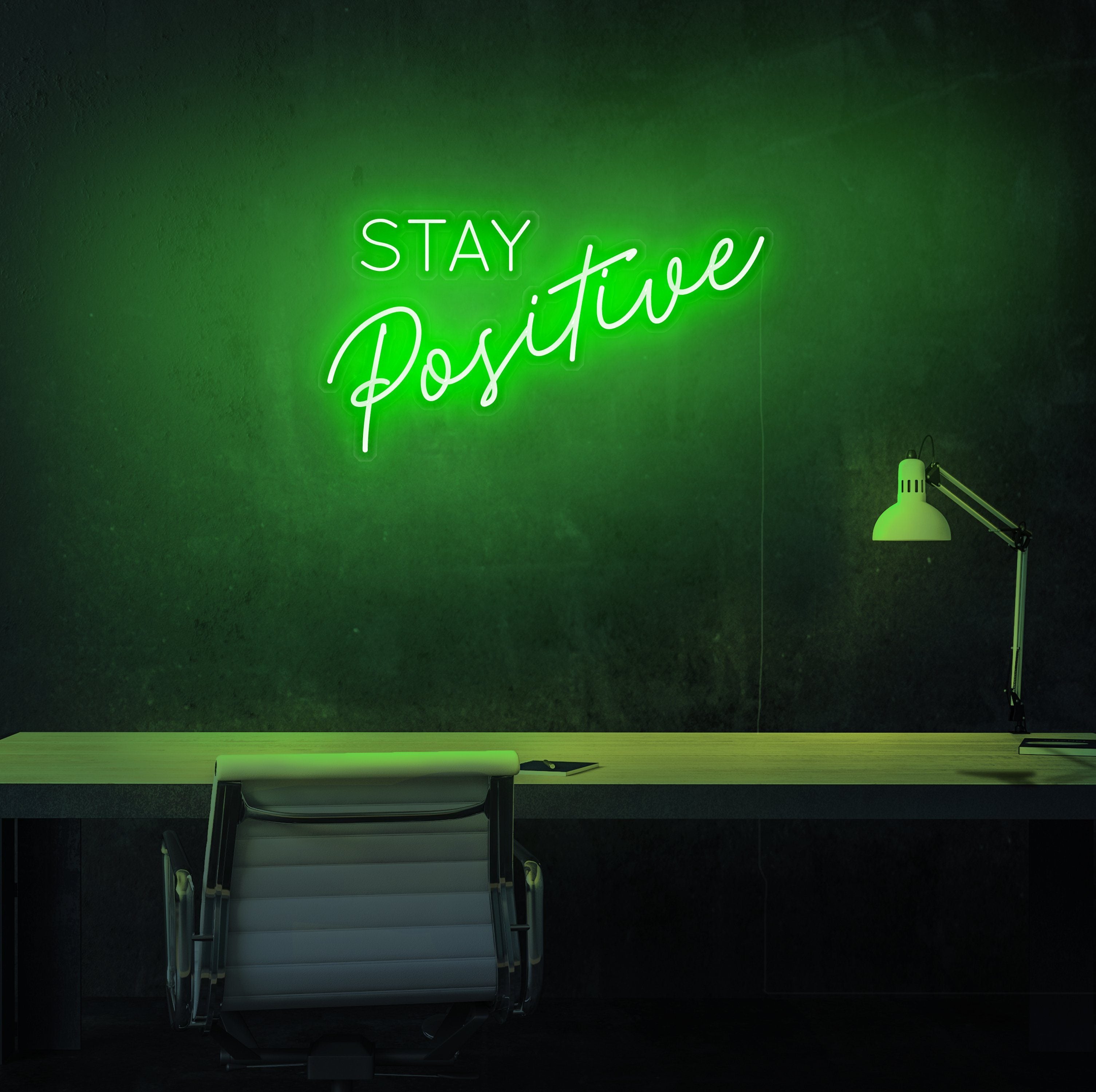 Stay Positive Neon Sign - NeonFerry