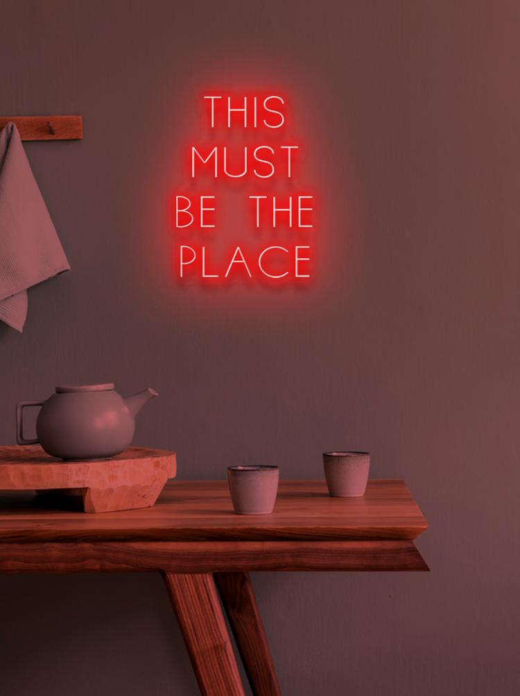 THIS MUST BE THE PLACE - NeonFerry