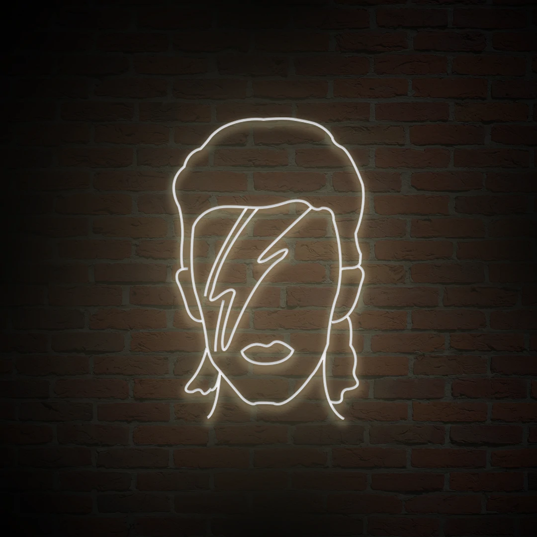 'BOWIE' NEON SIGN - NeonFerry