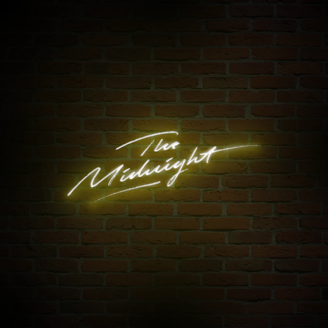 'THE MIDNIGHT' NEON SIGN - NeonFerry