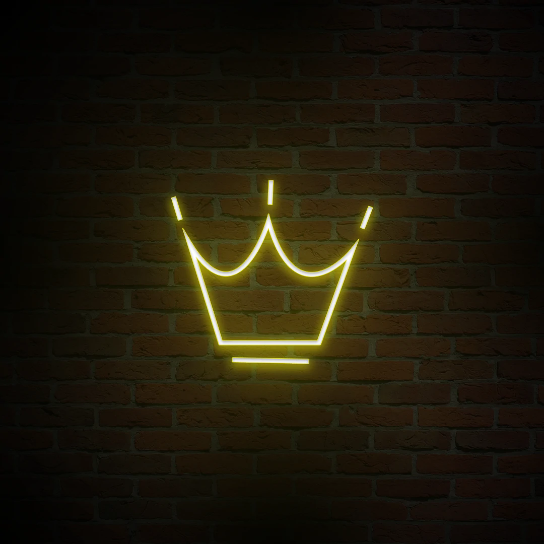 'CROWN' NEON SIGN