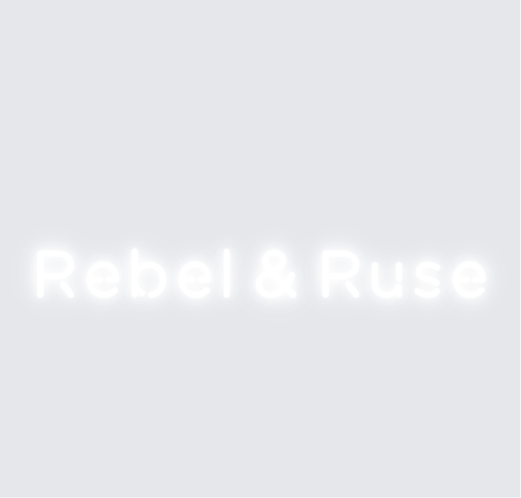 Custom neon sign - Rebel & Ruse
