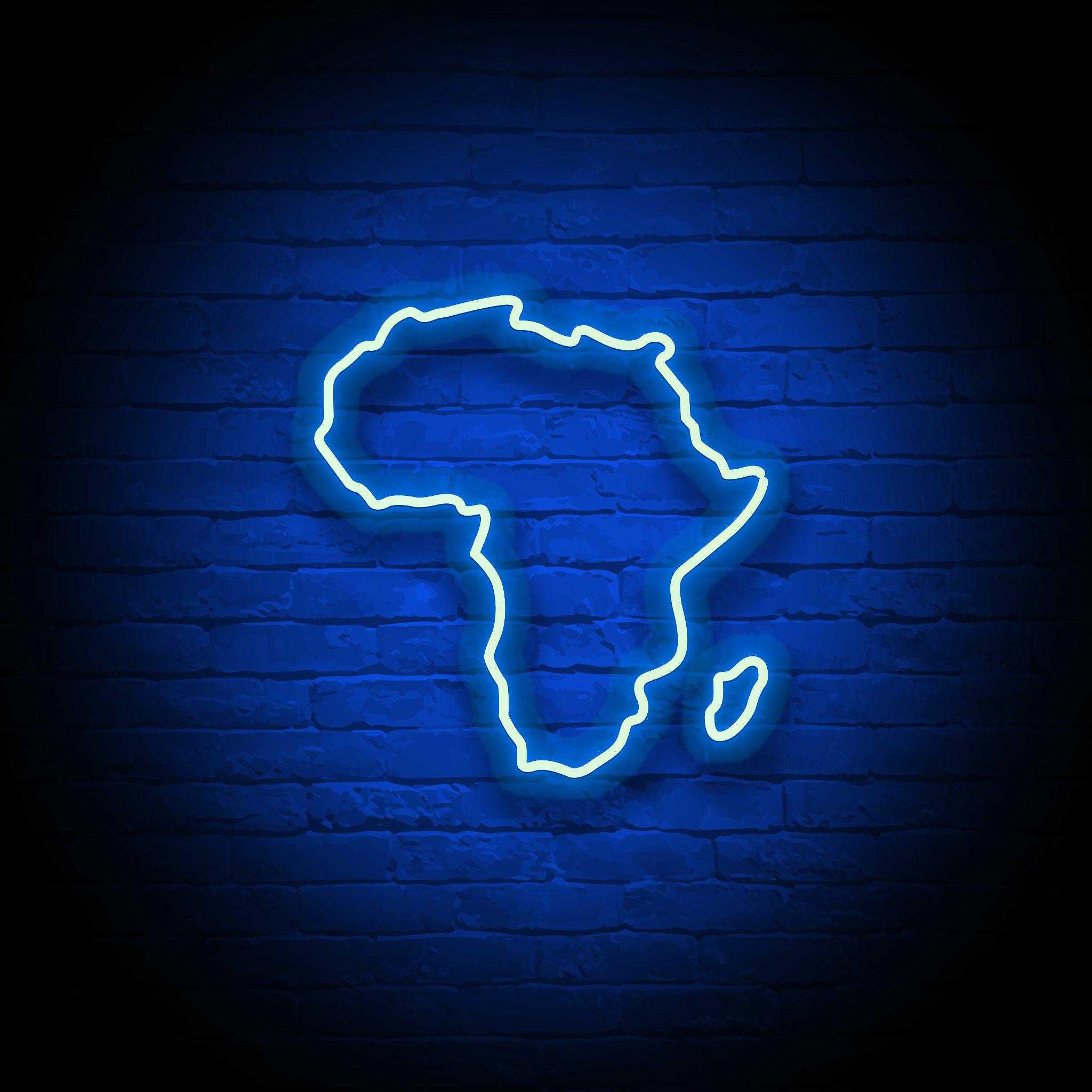 'AFRICA' NEON SIGN - NeonFerry