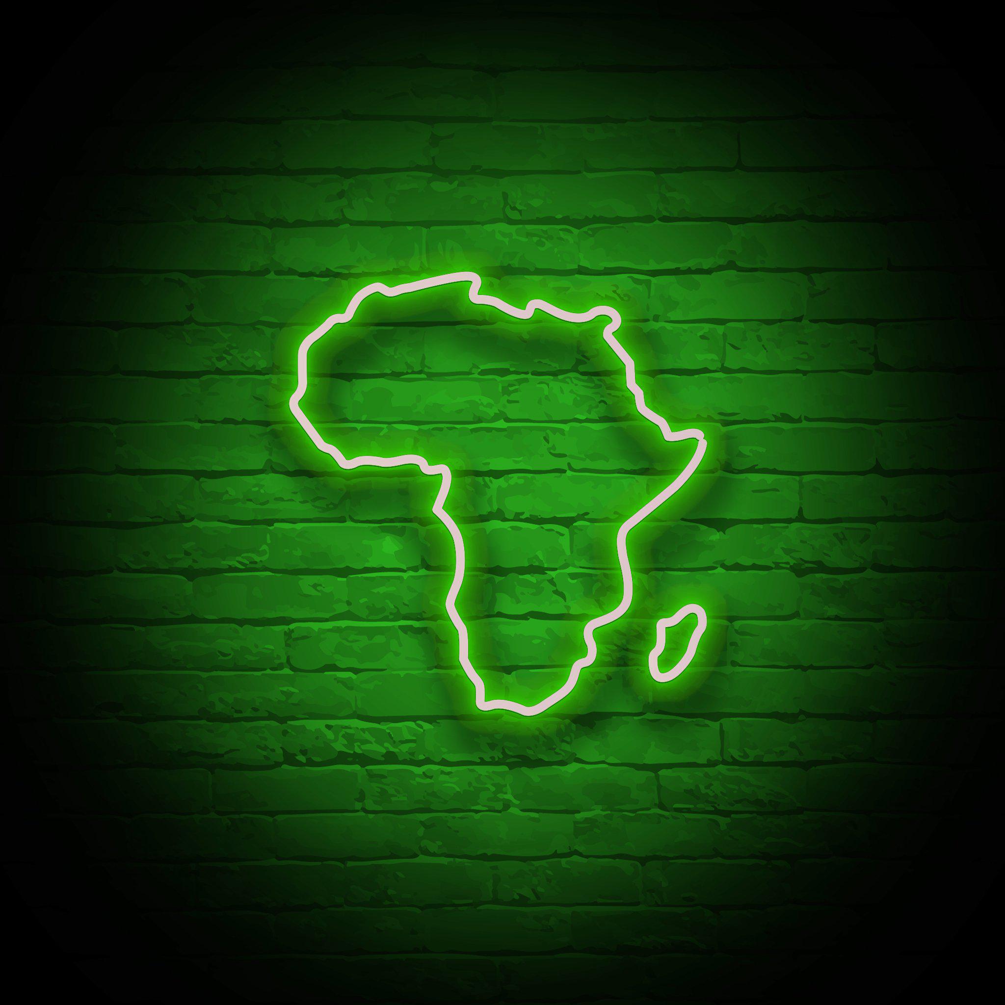 'AFRICA' NEON SIGN