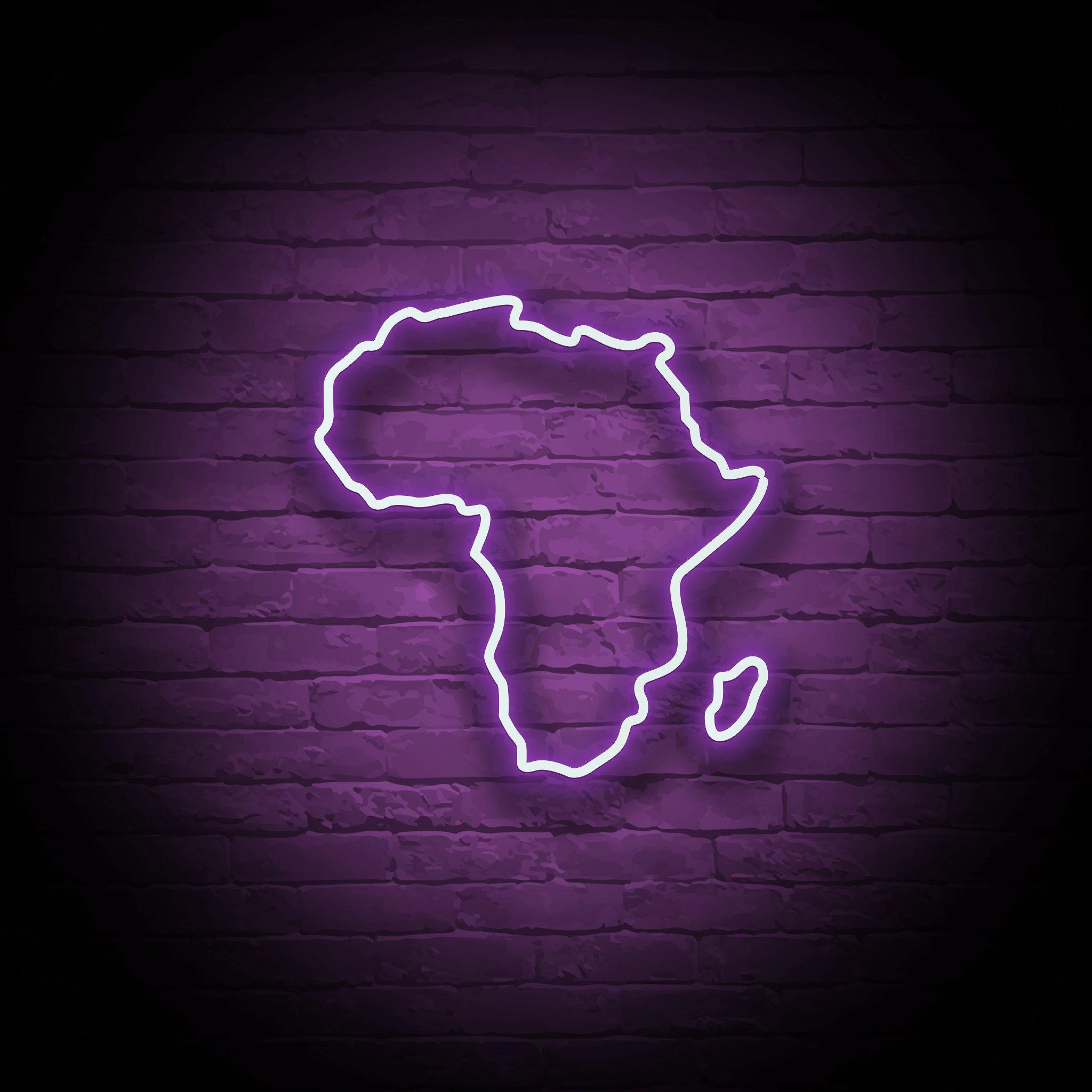 'AFRICA' NEON SIGN - NeonFerry