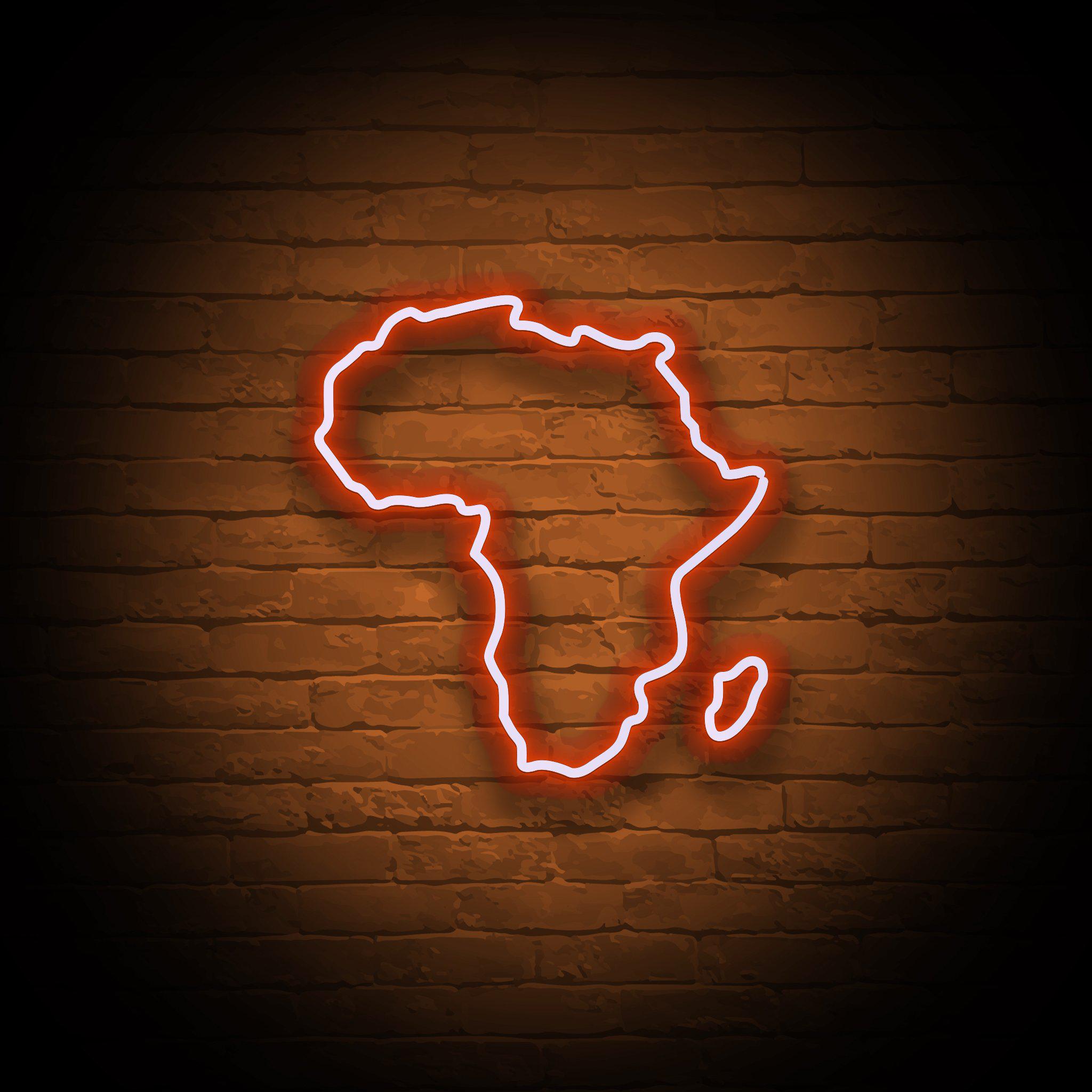 'AFRICA' NEON SIGN - NeonFerry