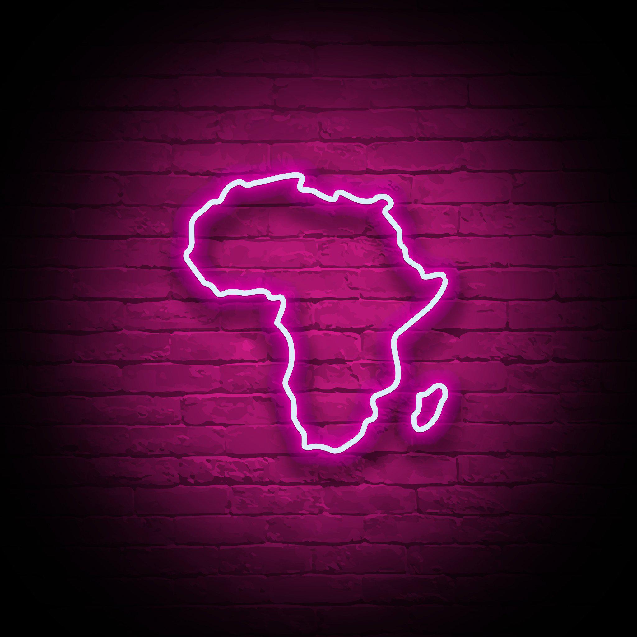 'AFRICA' NEON SIGN - NeonFerry