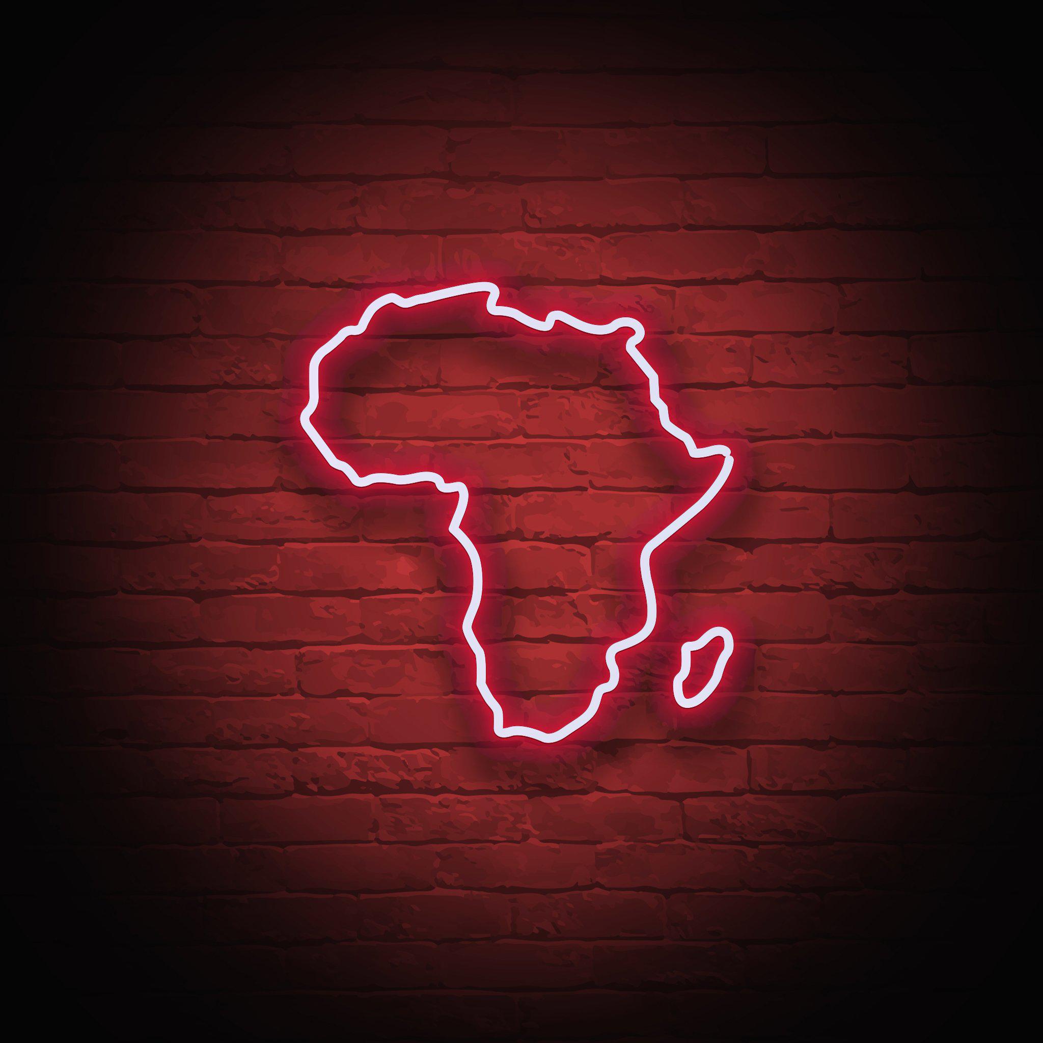 'AFRICA' NEON SIGN - NeonFerry