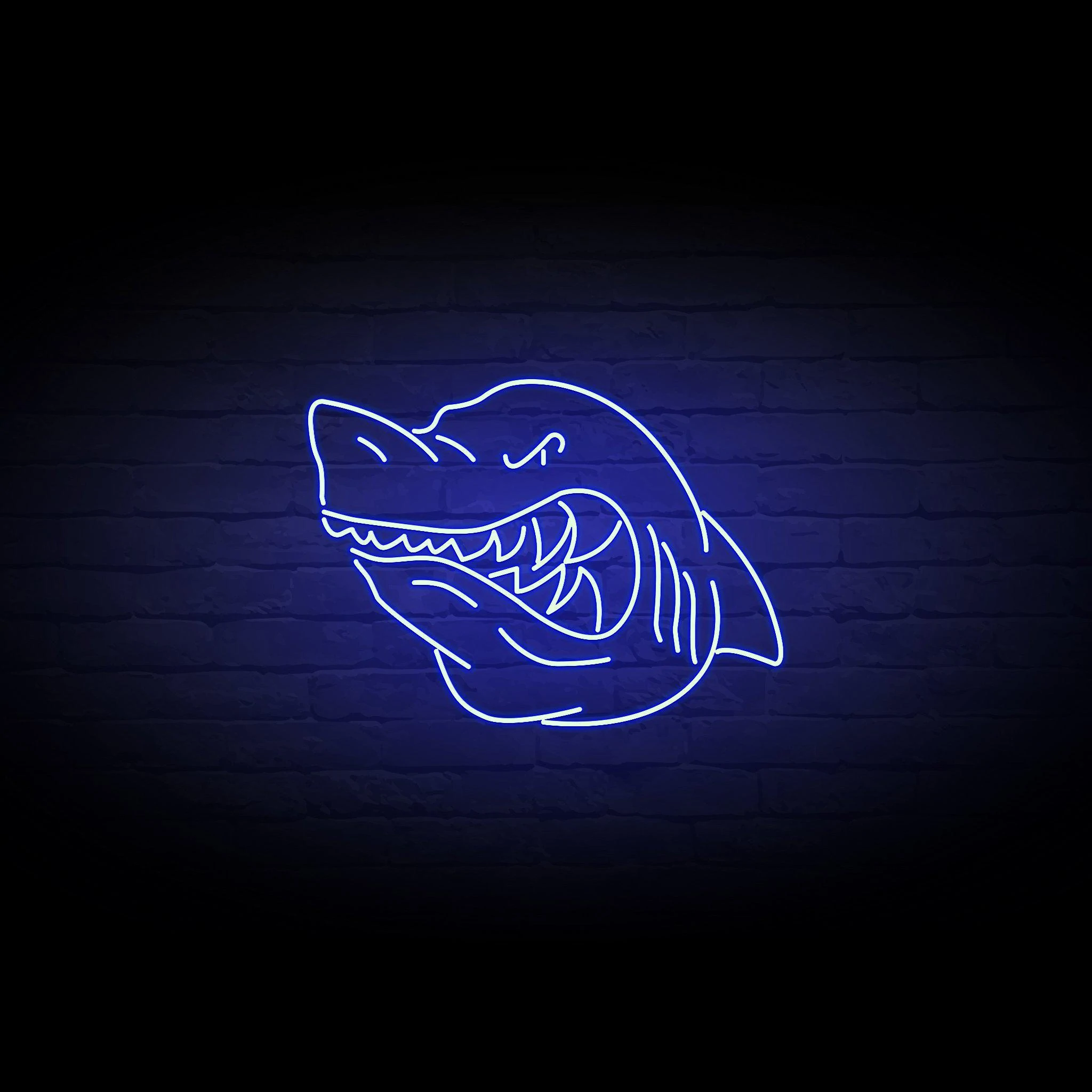 'ANGRY SHARK' NEON SIGN - NeonFerry