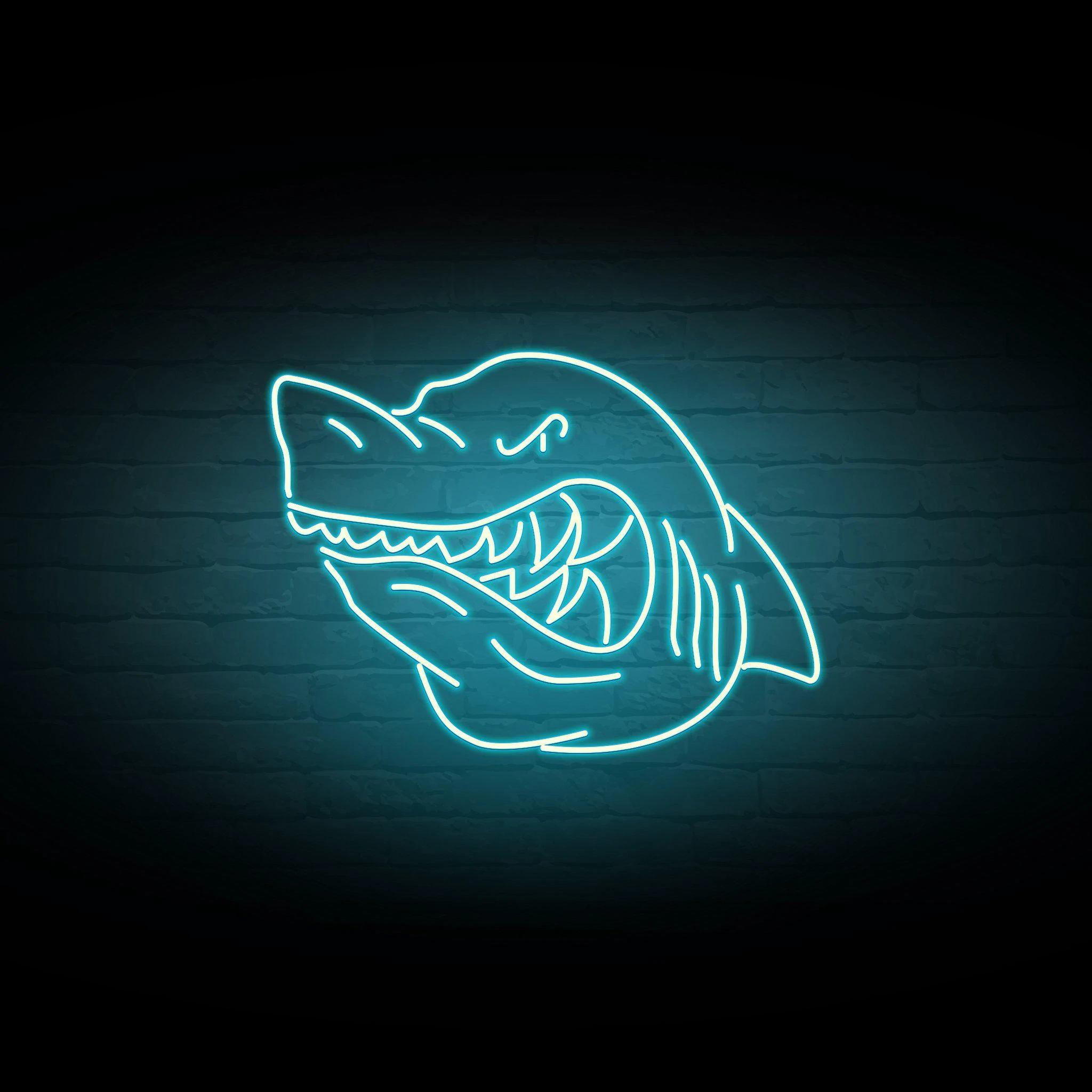 'ANGRY SHARK' NEON SIGN - NeonFerry