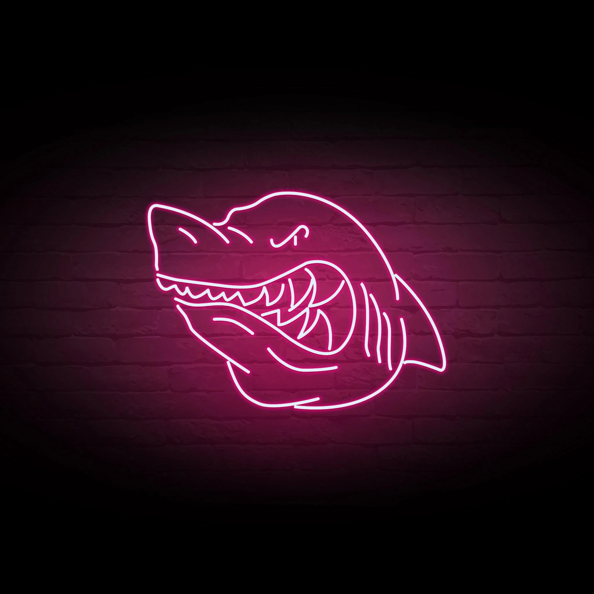 'ANGRY SHARK' NEON SIGN - NeonFerry