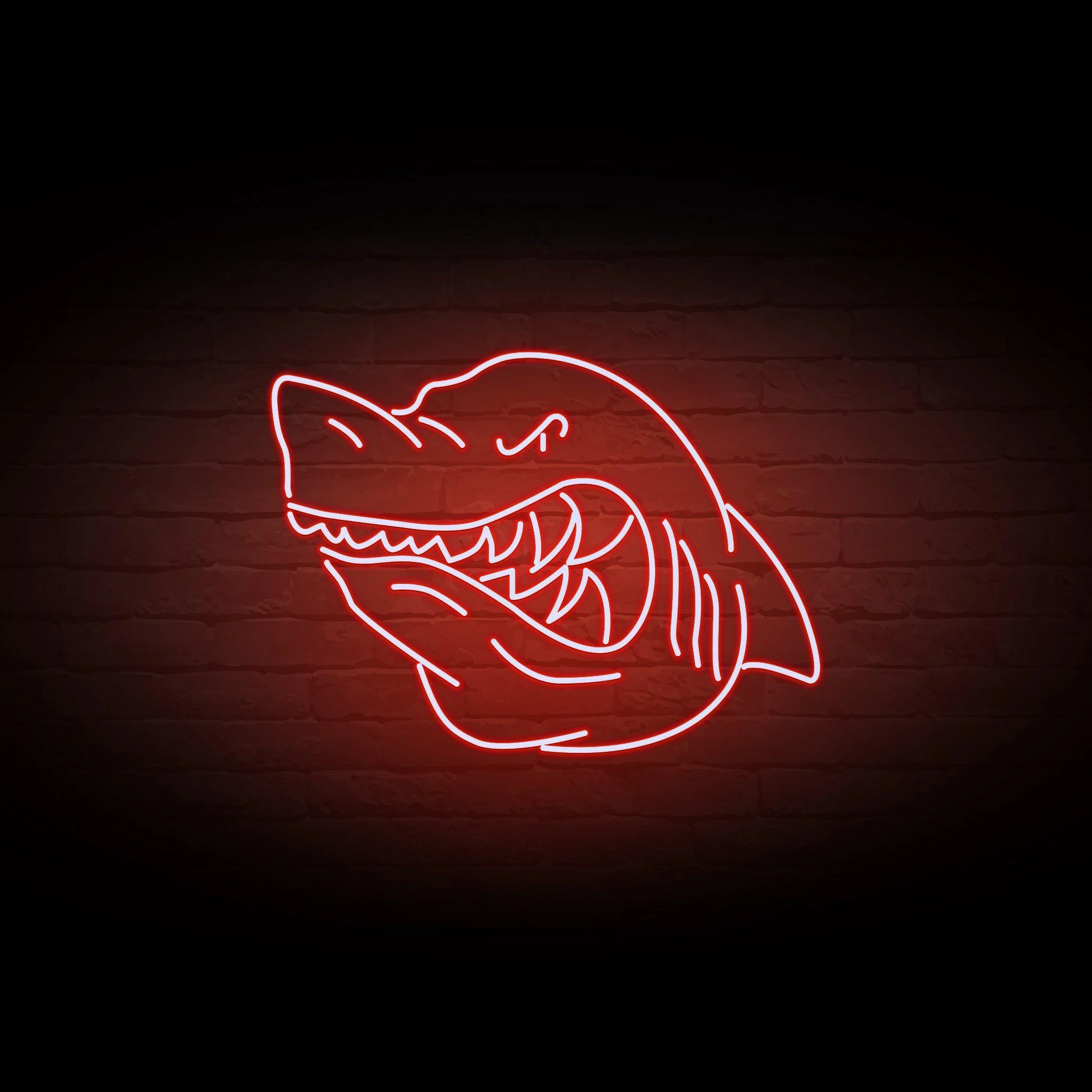 'ANGRY SHARK' NEON SIGN - NeonFerry