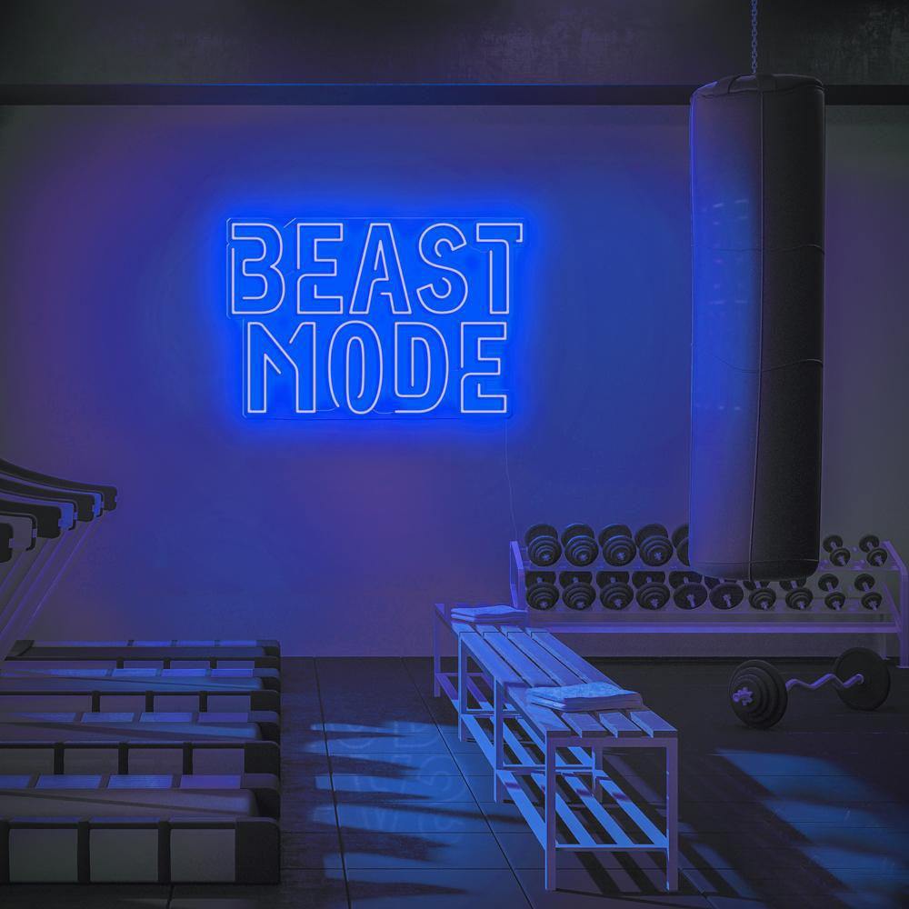 Beast Mode Neon Sign - NeonFerry