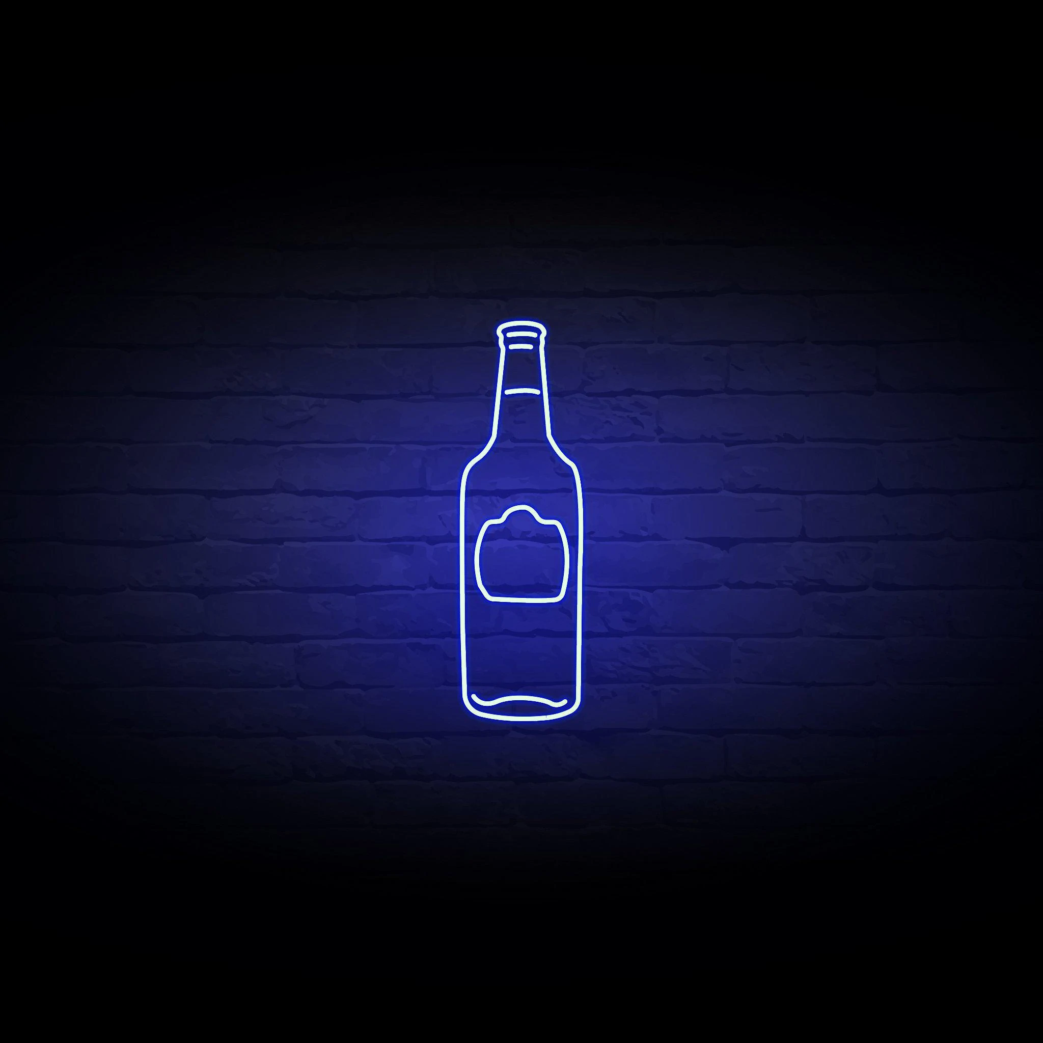 'BEER BOTTLE' NEON SIGN - NeonFerry