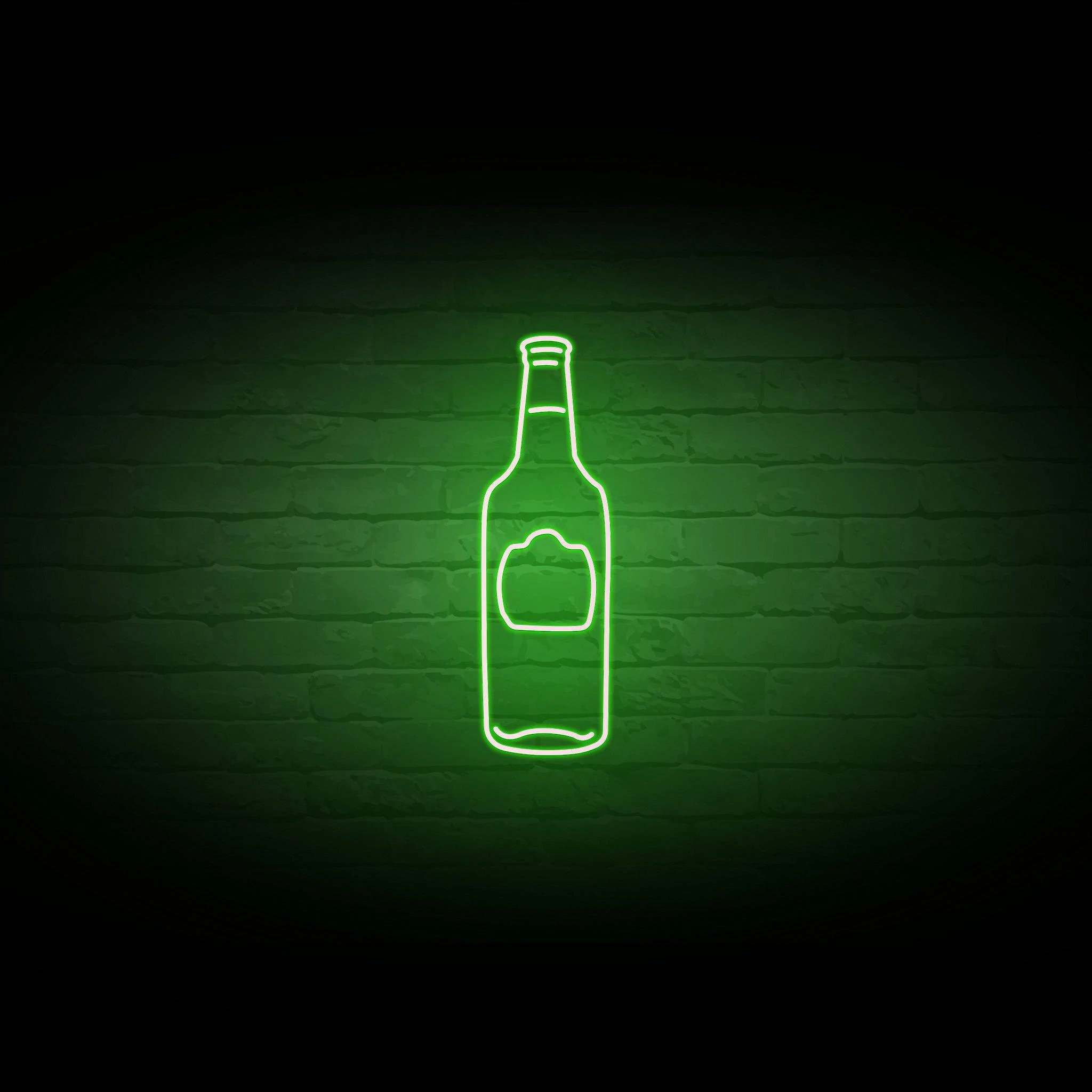 'BEER BOTTLE' NEON SIGN - NeonFerry