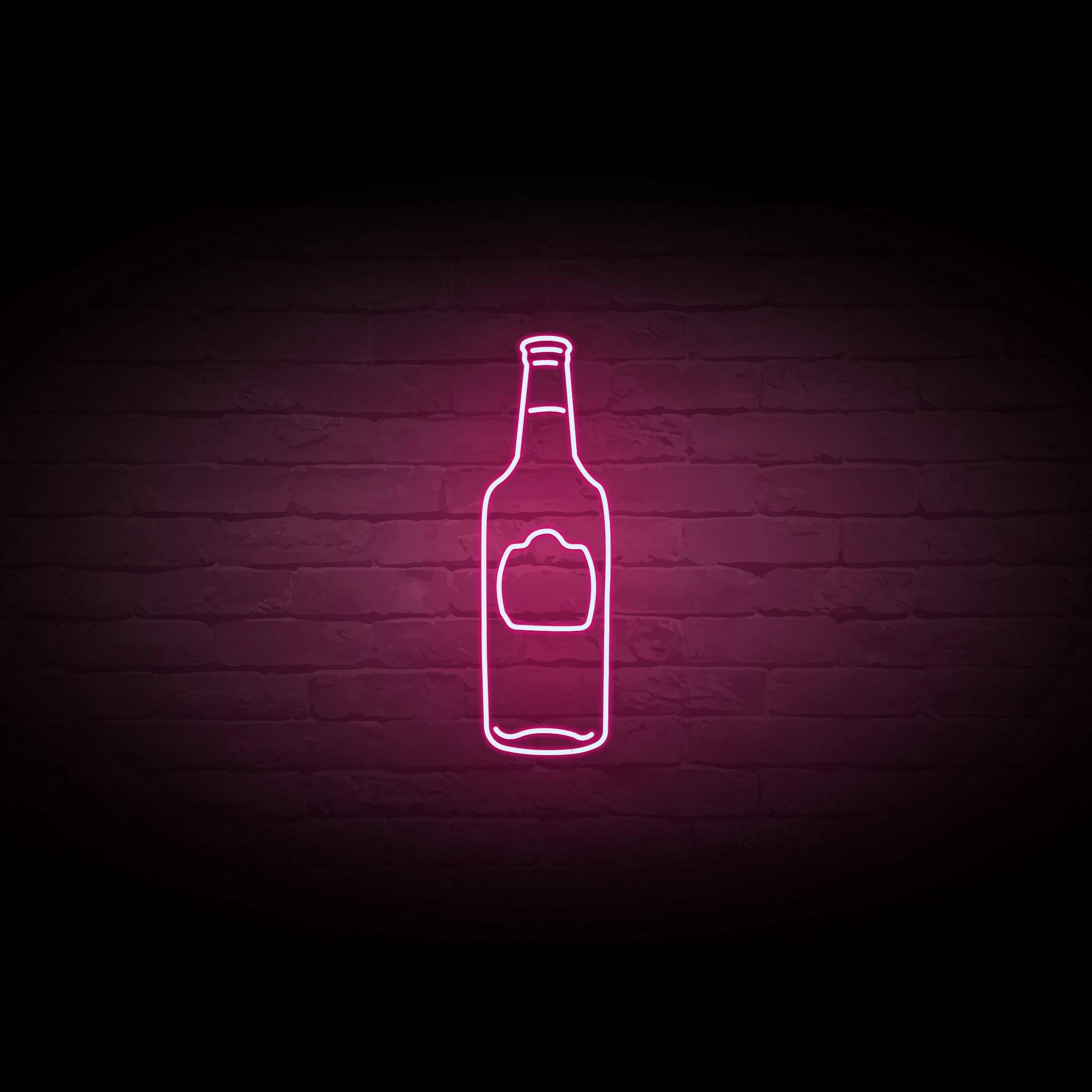 'BEER BOTTLE' NEON SIGN - NeonFerry