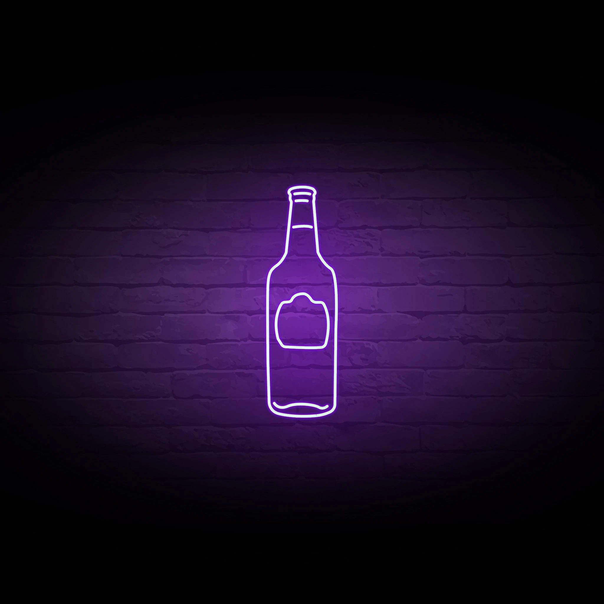 'BEER BOTTLE' NEON SIGN - NeonFerry