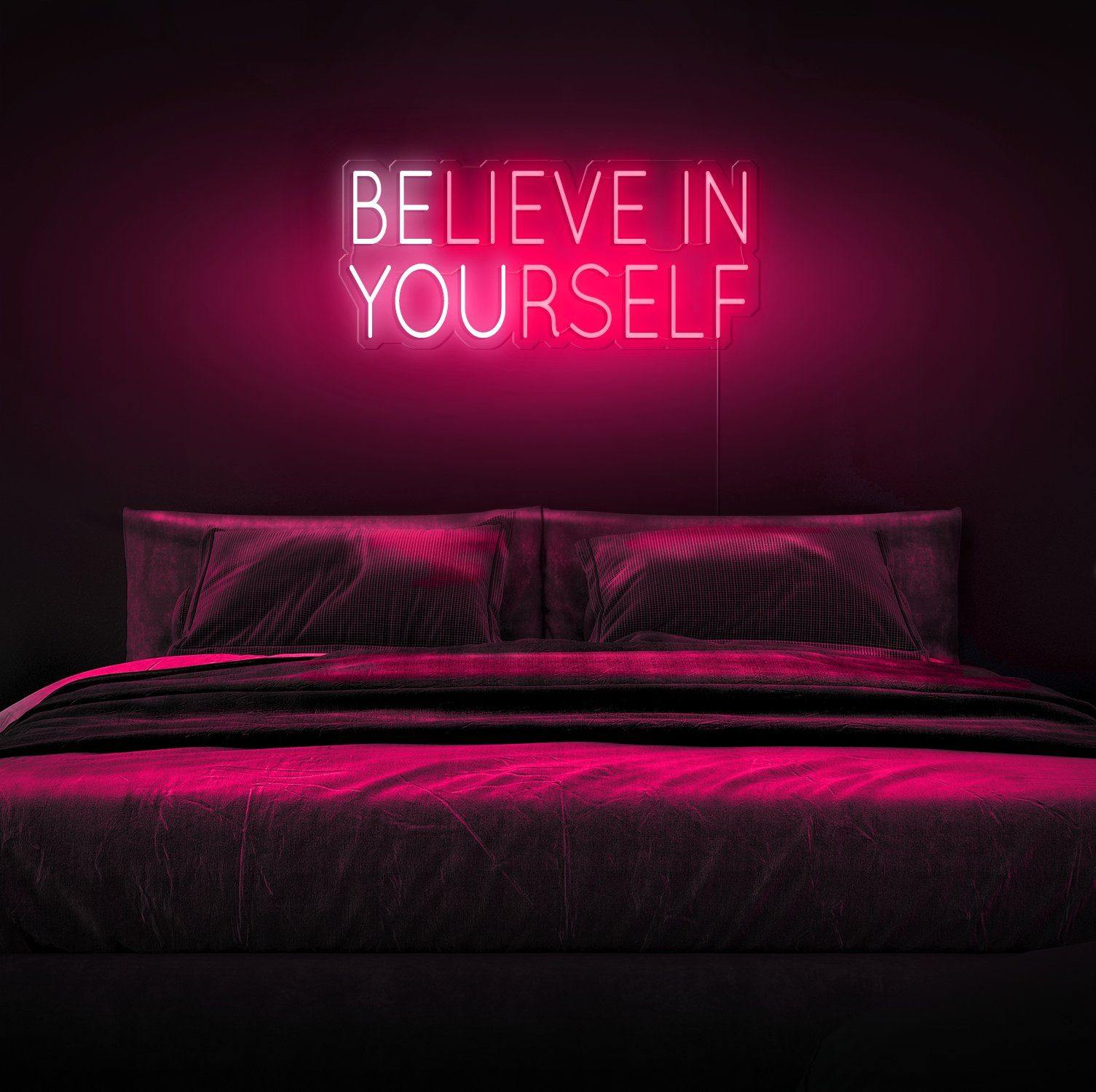 Believe In Yourself Neon Sign - NeonFerry