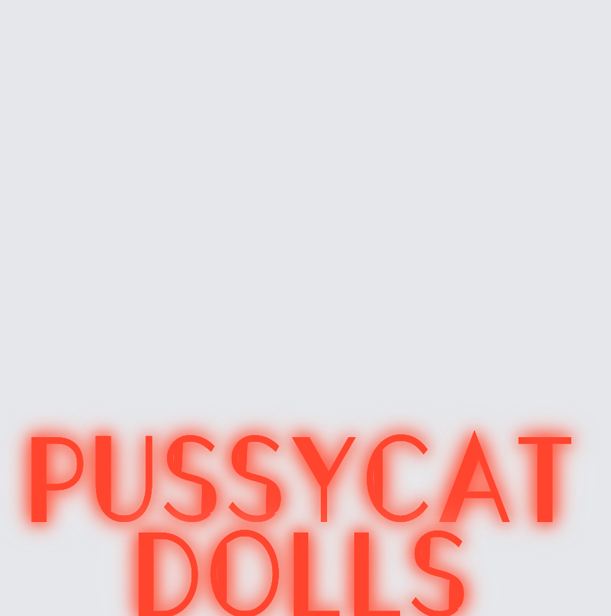 Custom neon sign - Pussycat Dolls