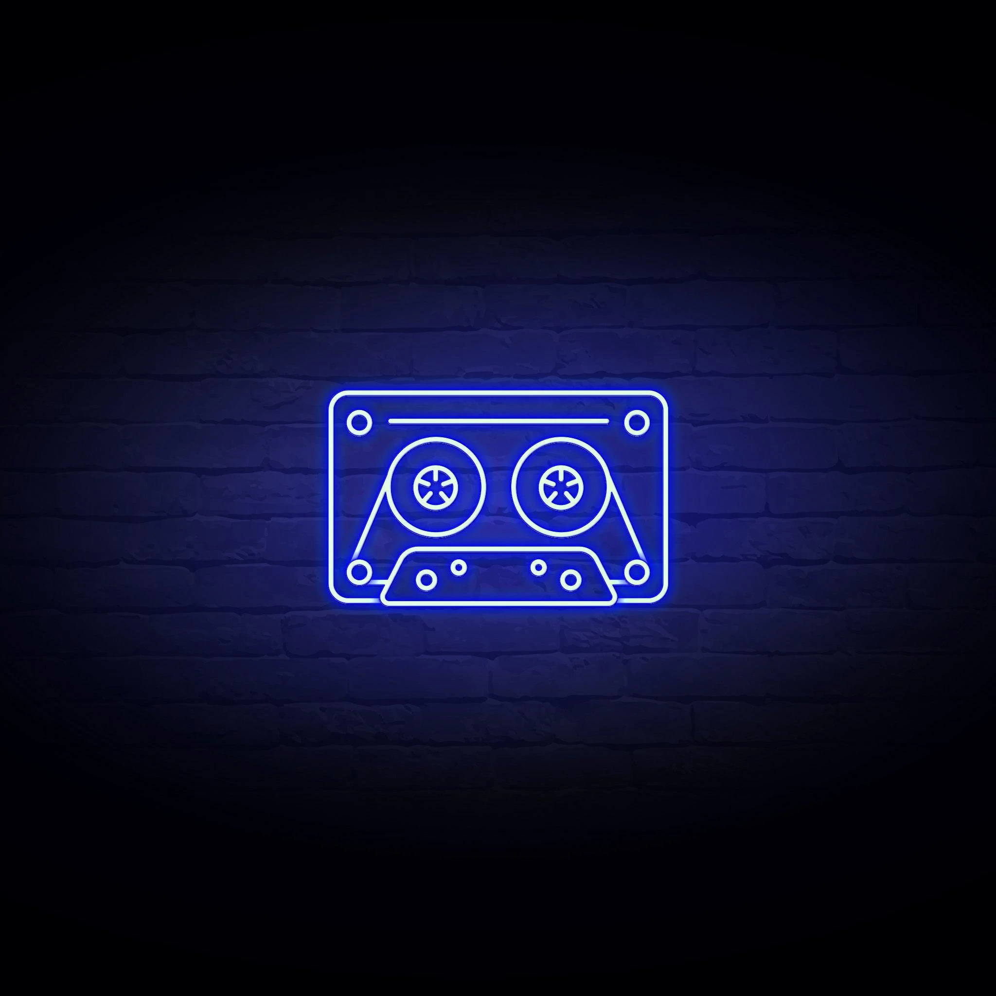 'CASSETTE' NEON SIGN - NeonFerry