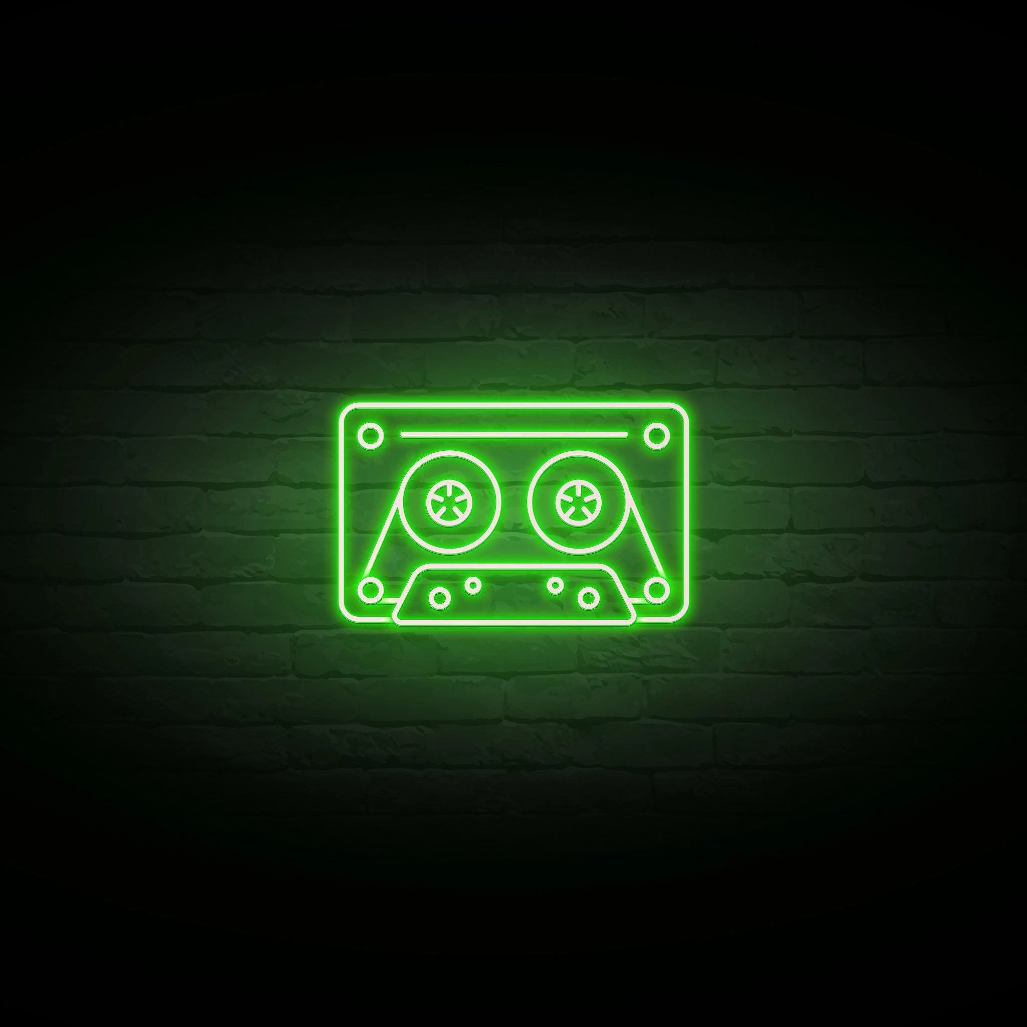 'CASSETTE' NEON SIGN - NeonFerry