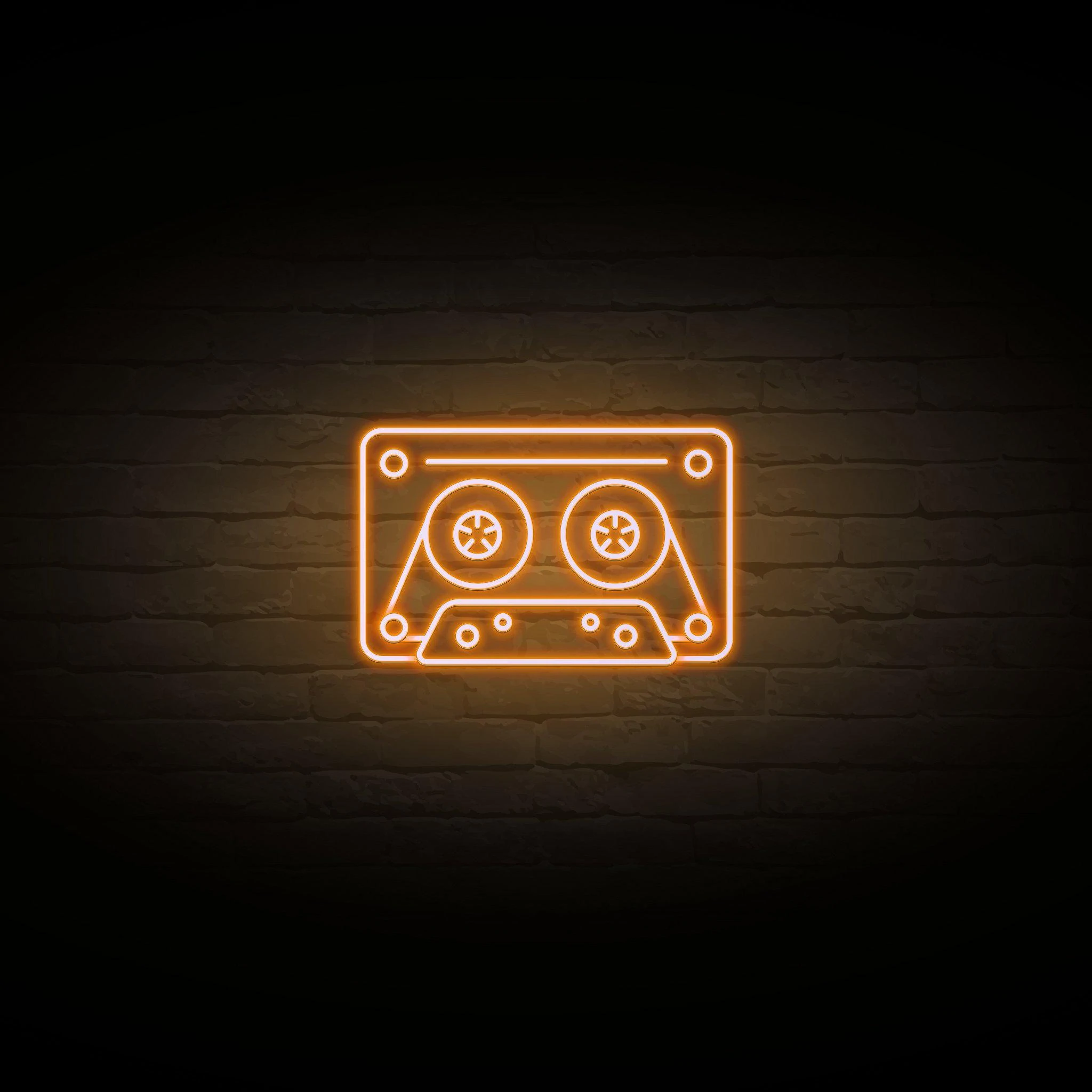 'CASSETTE' NEON SIGN - NeonFerry