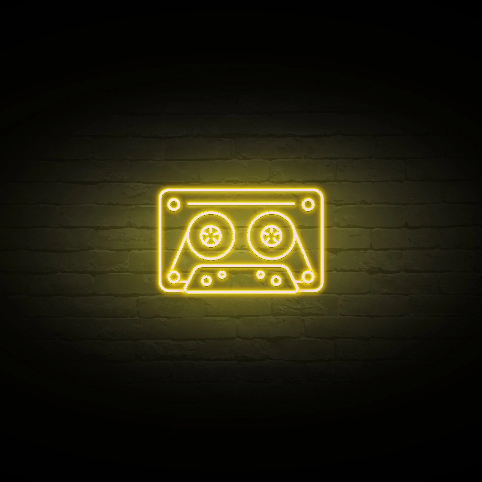 'CASSETTE' NEON SIGN - NeonFerry