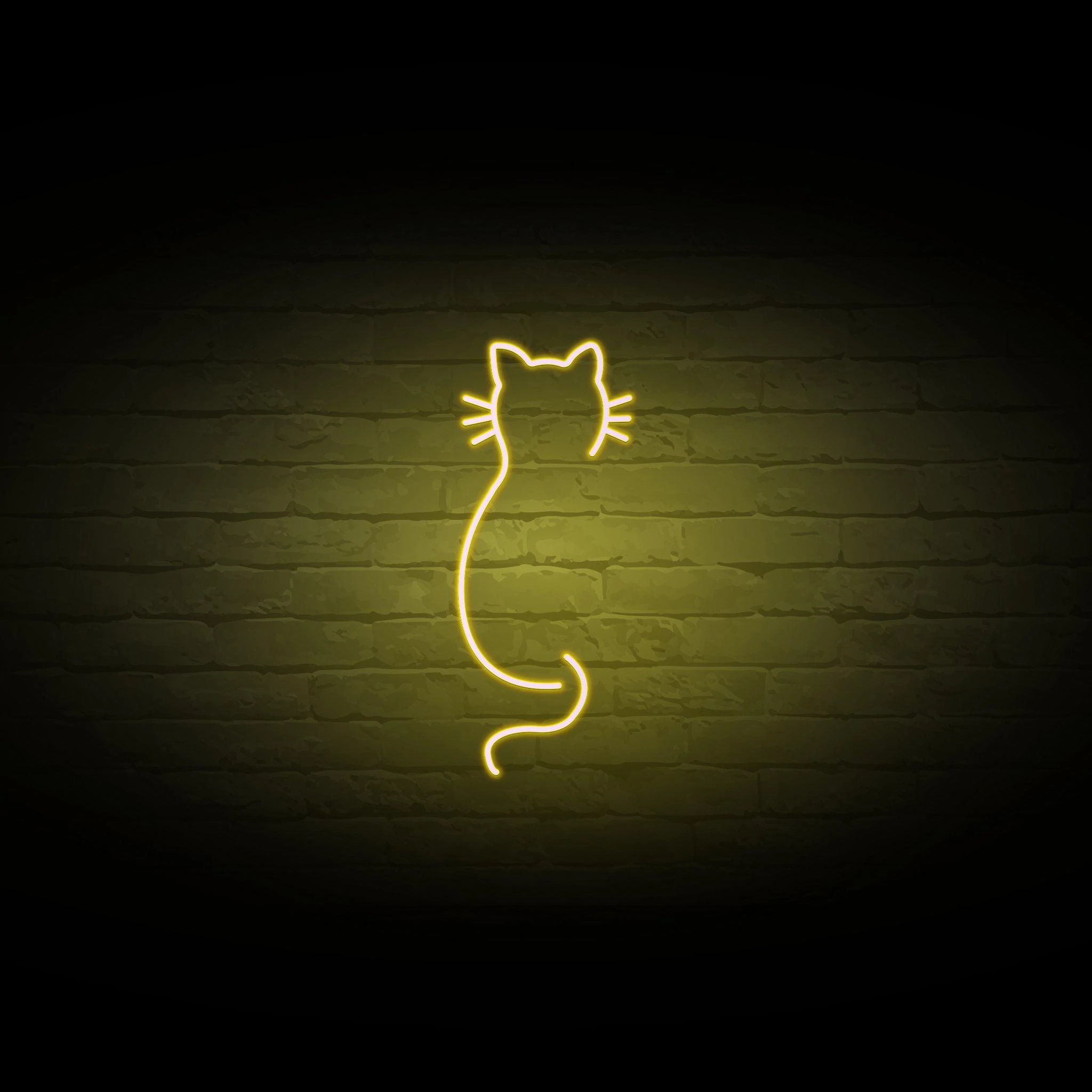 'CAT OUTLINE' NEON SIGN - NeonFerry