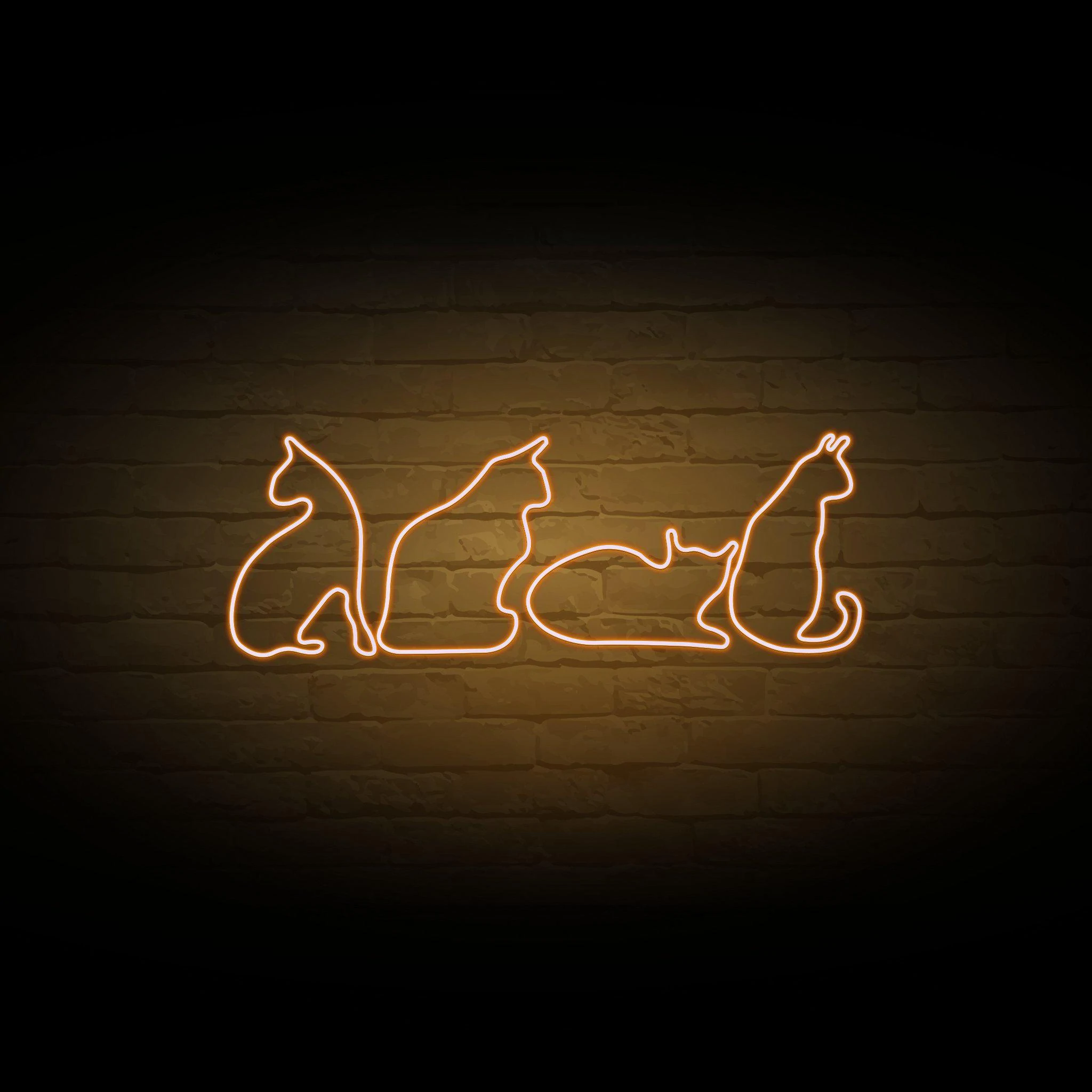 'CATS' NEON SIGN - NeonFerry