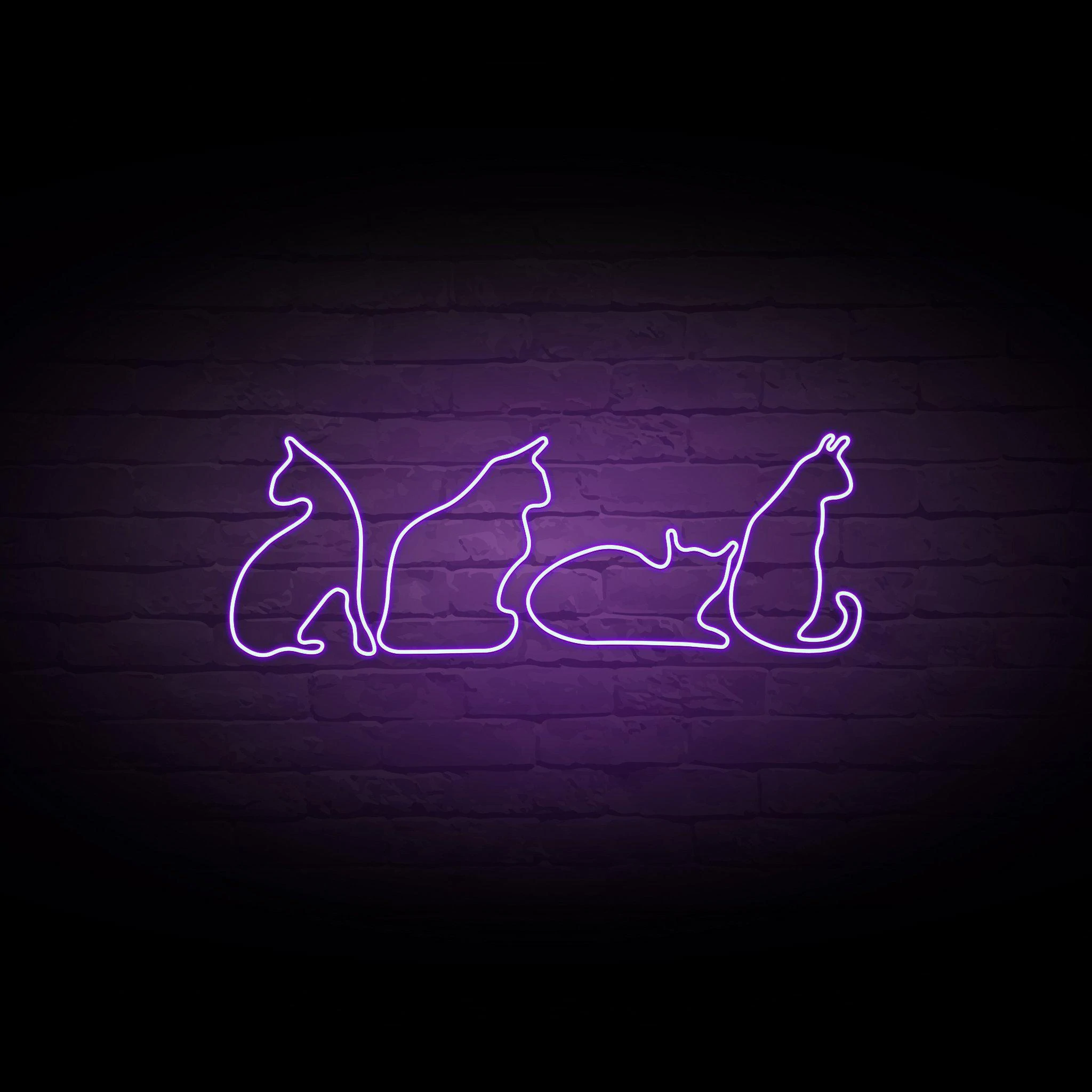 'CATS' NEON SIGN - NeonFerry