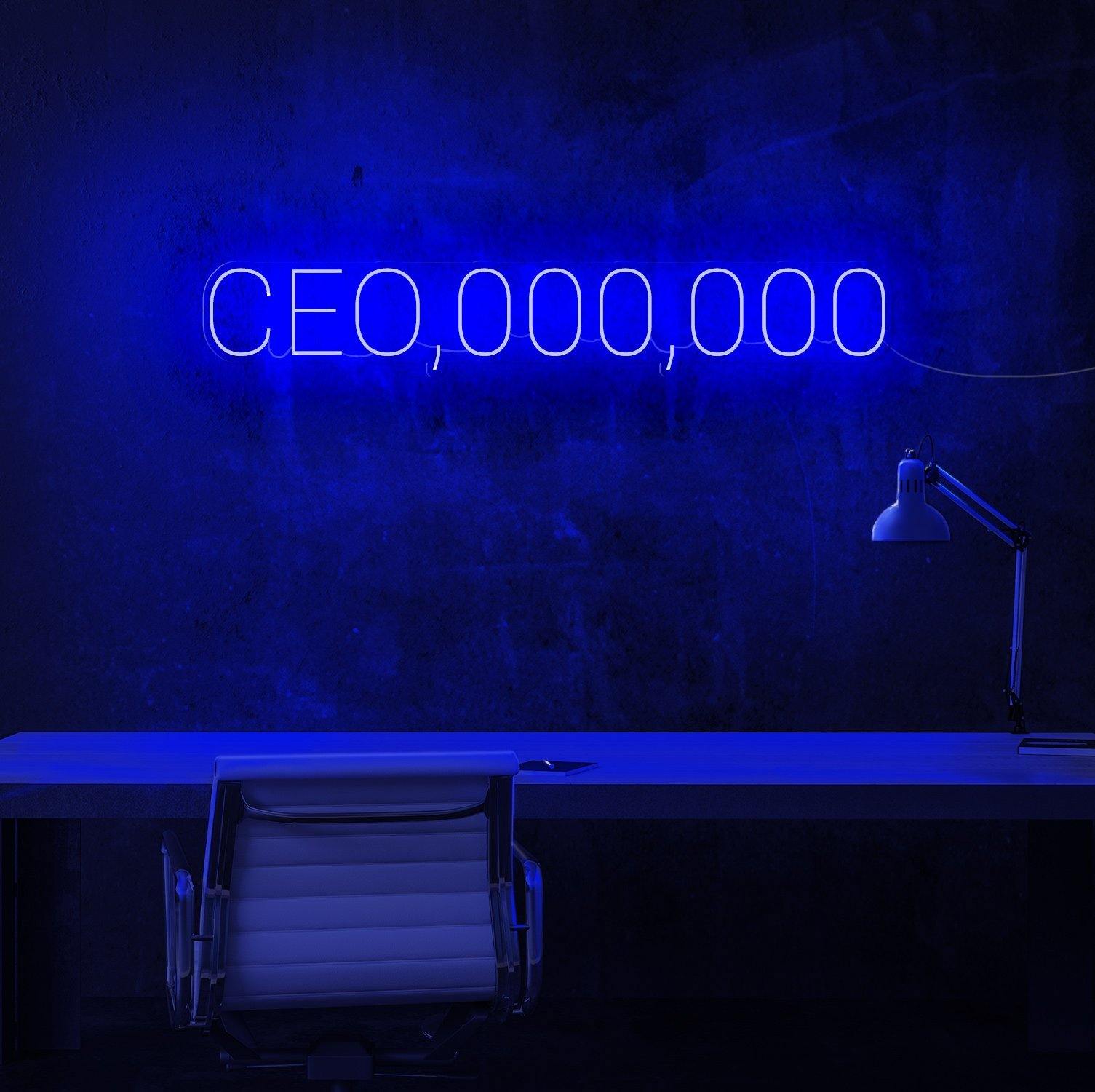 CEO Neon Sign - NeonFerry