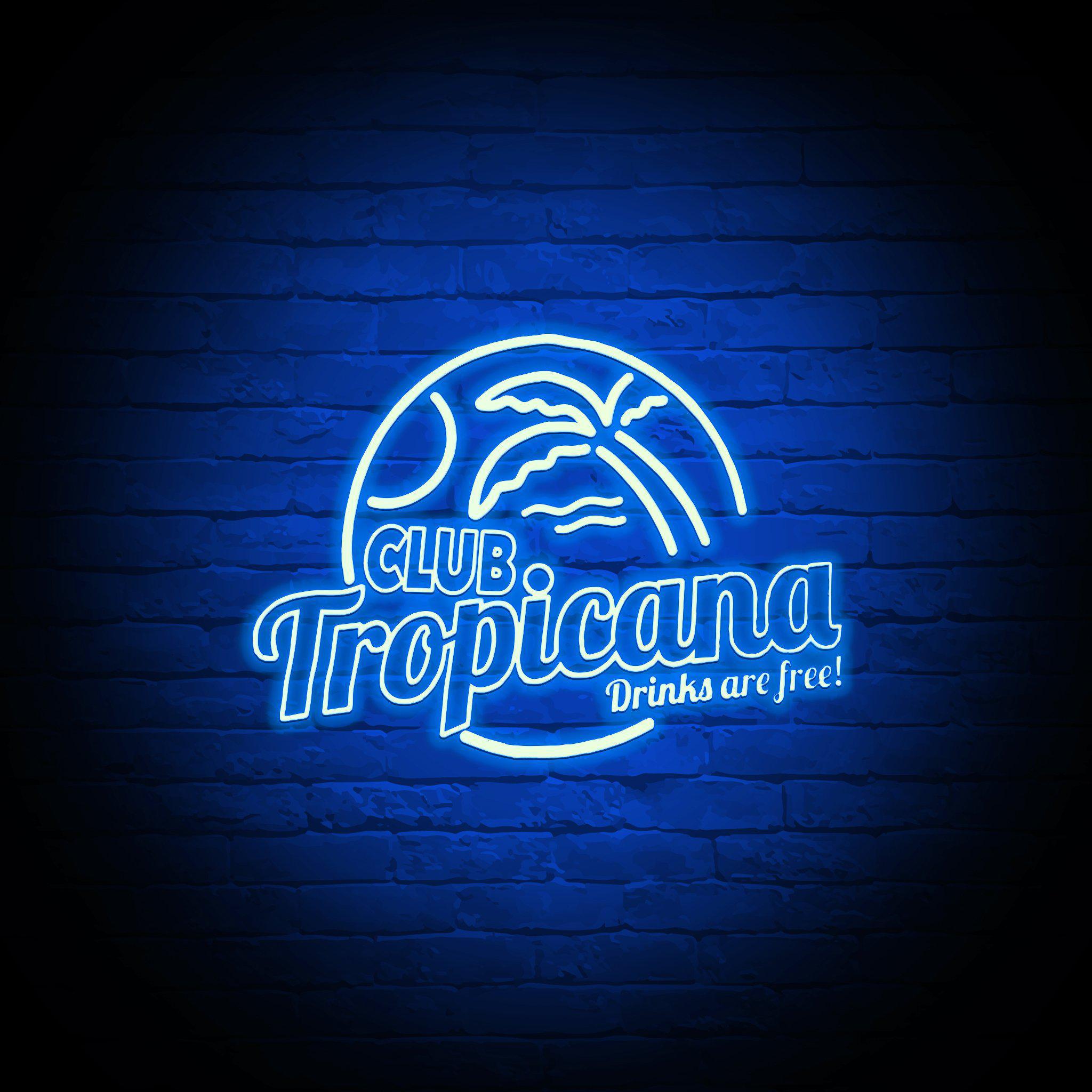 'CLUB TROPICANA' NEON SIGN - NeonFerry