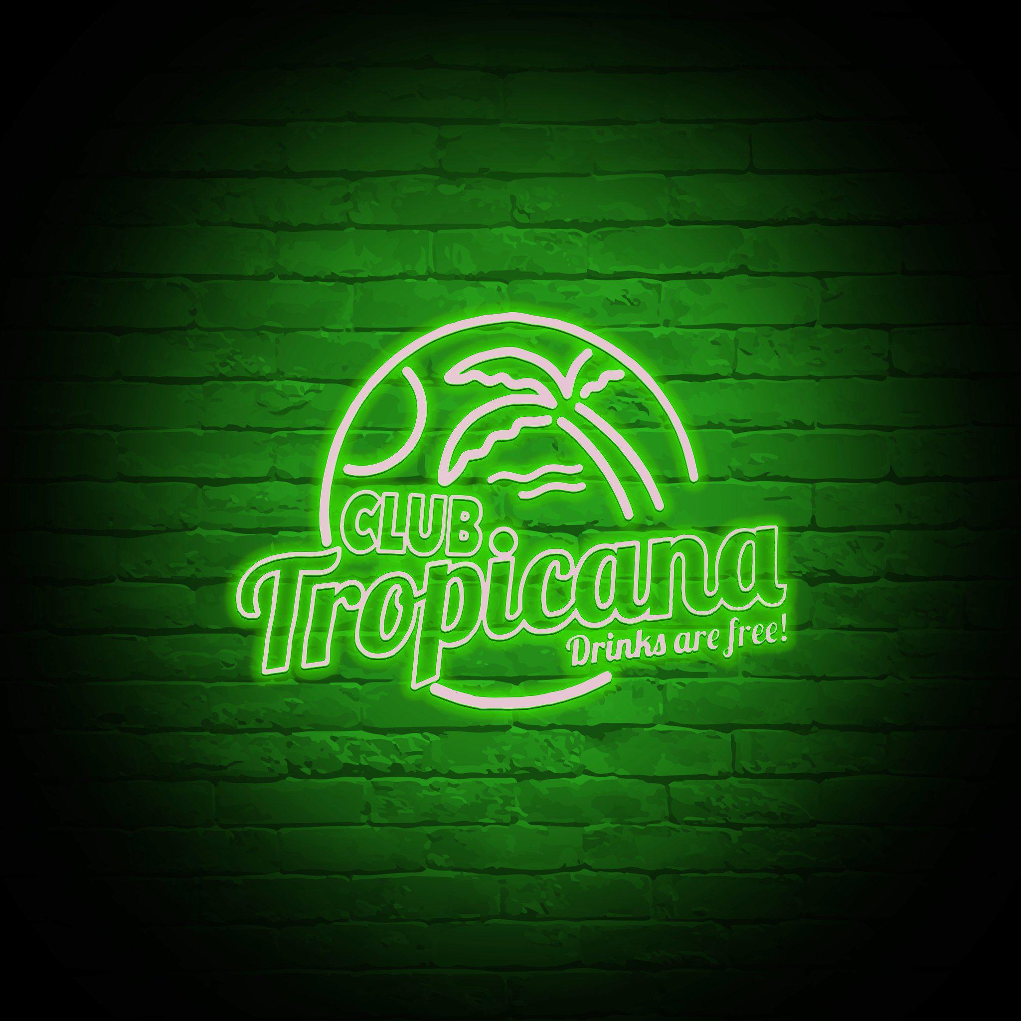 'CLUB TROPICANA' NEON SIGN - NeonFerry