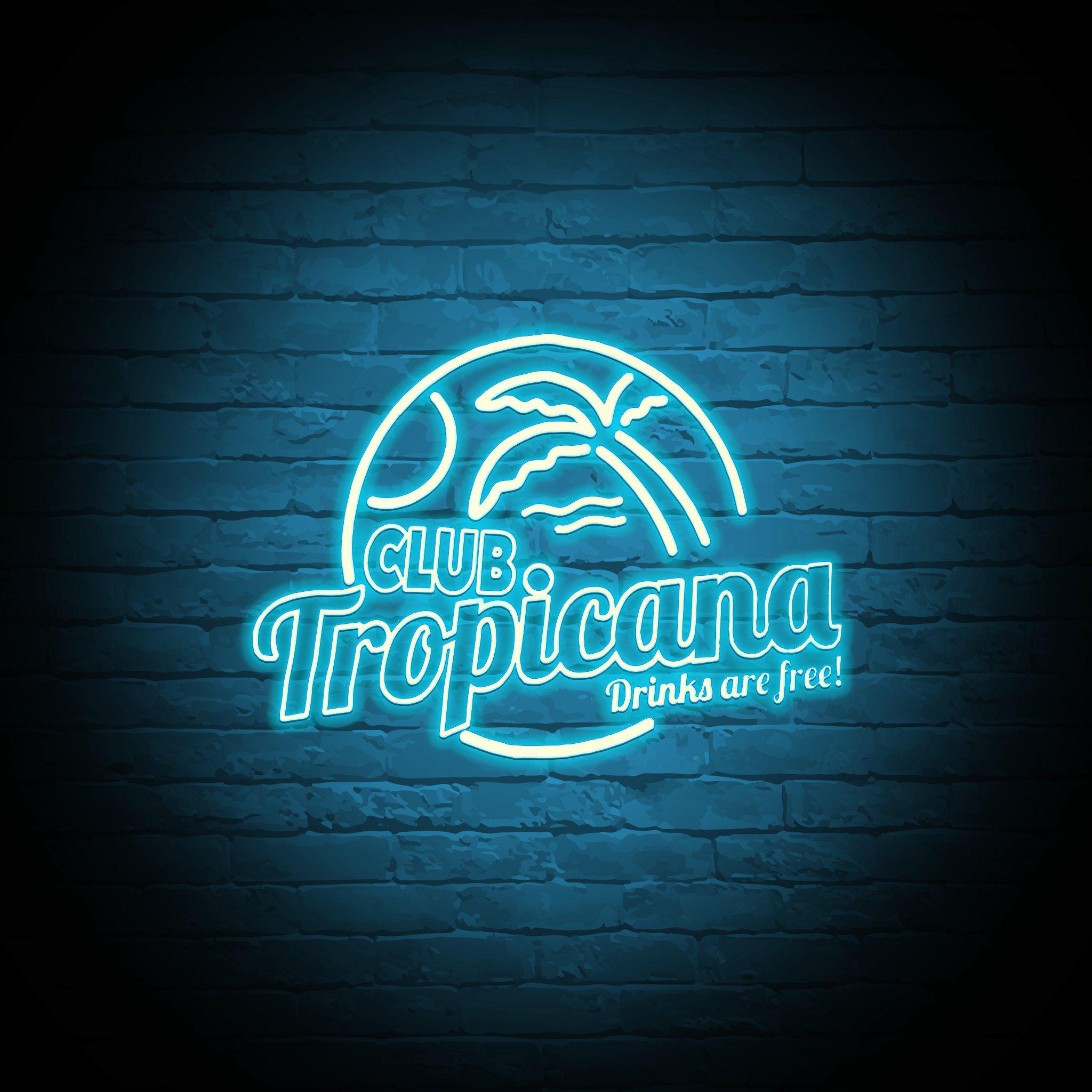 'CLUB TROPICANA' NEON SIGN - NeonFerry