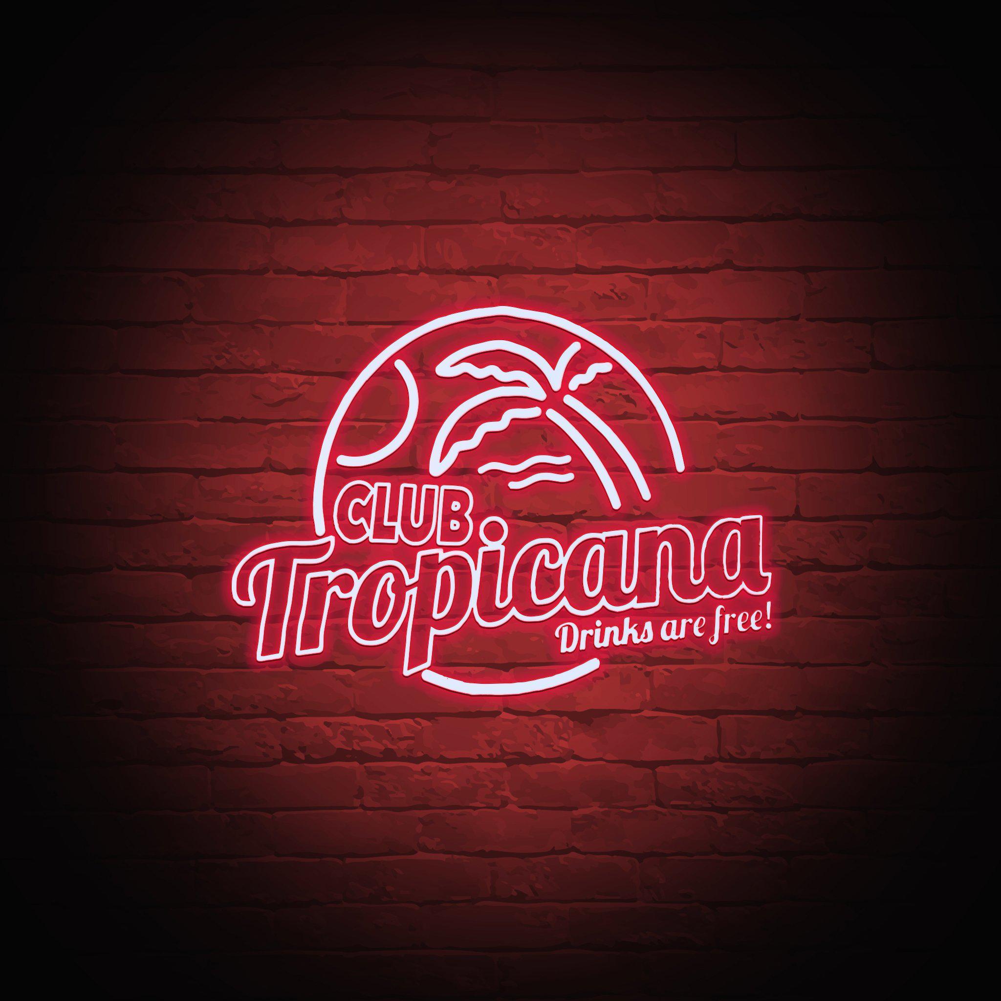 'CLUB TROPICANA' NEON SIGN - NeonFerry