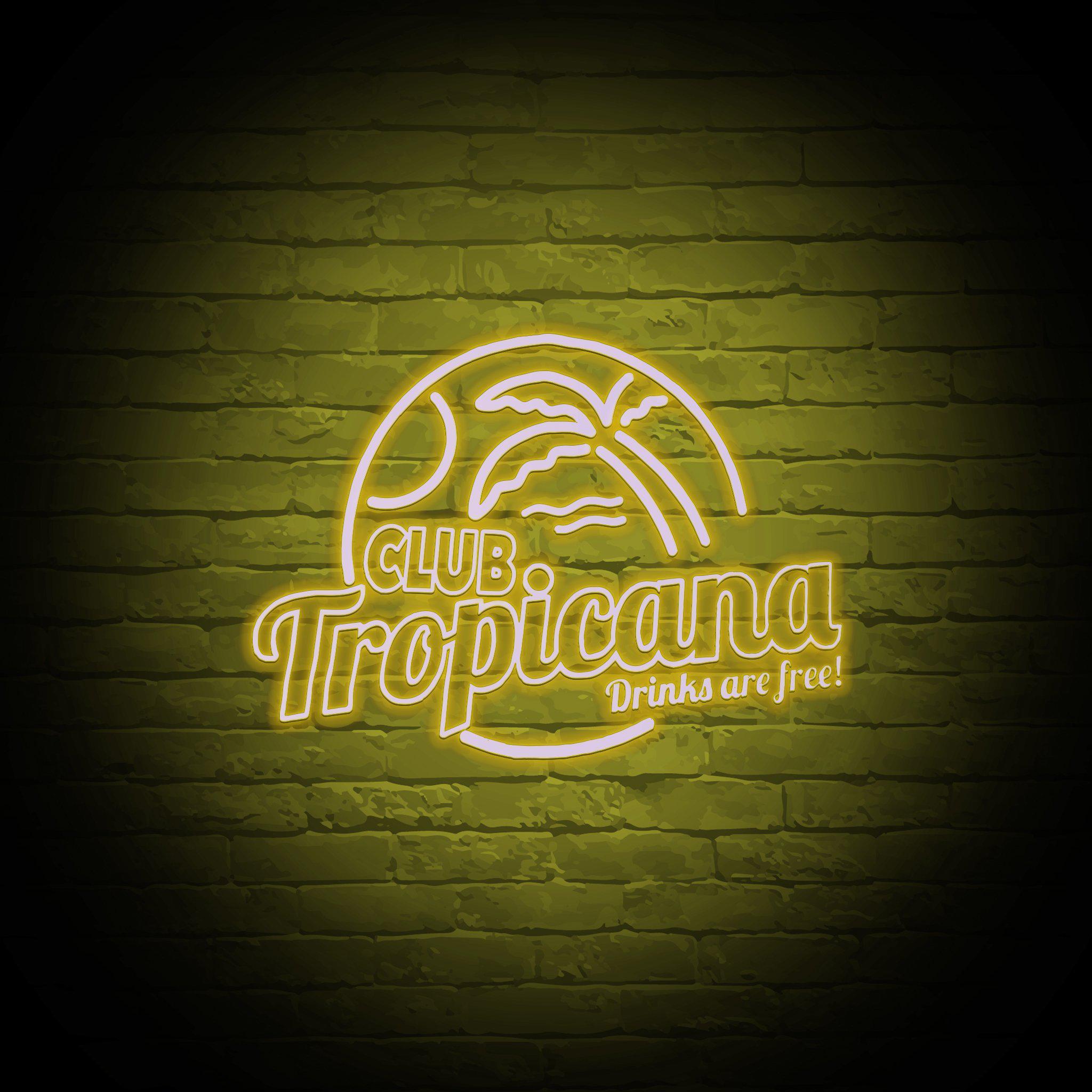 'CLUB TROPICANA' NEON SIGN - NeonFerry