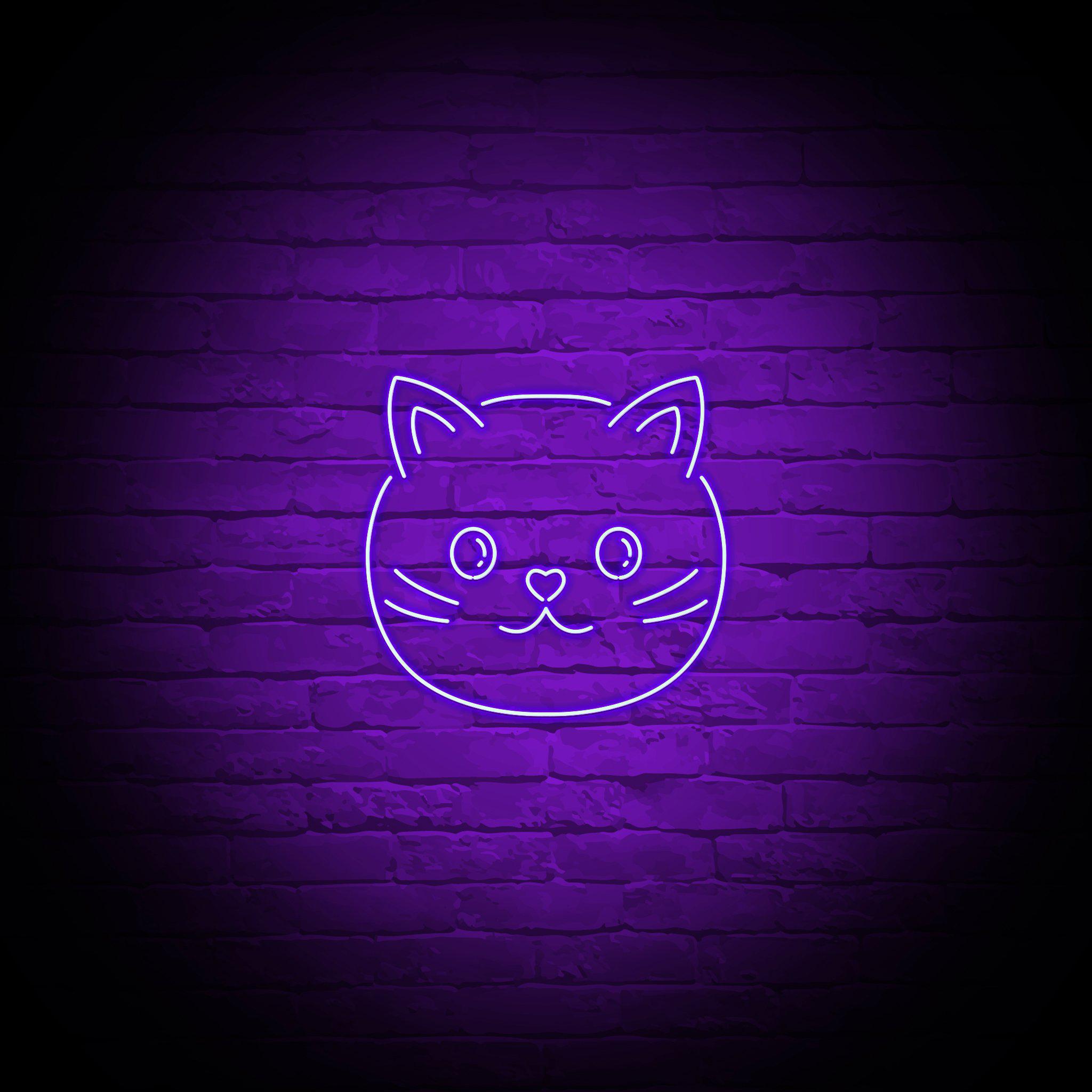 'CUTE CAT' NEON SIGN - NeonFerry