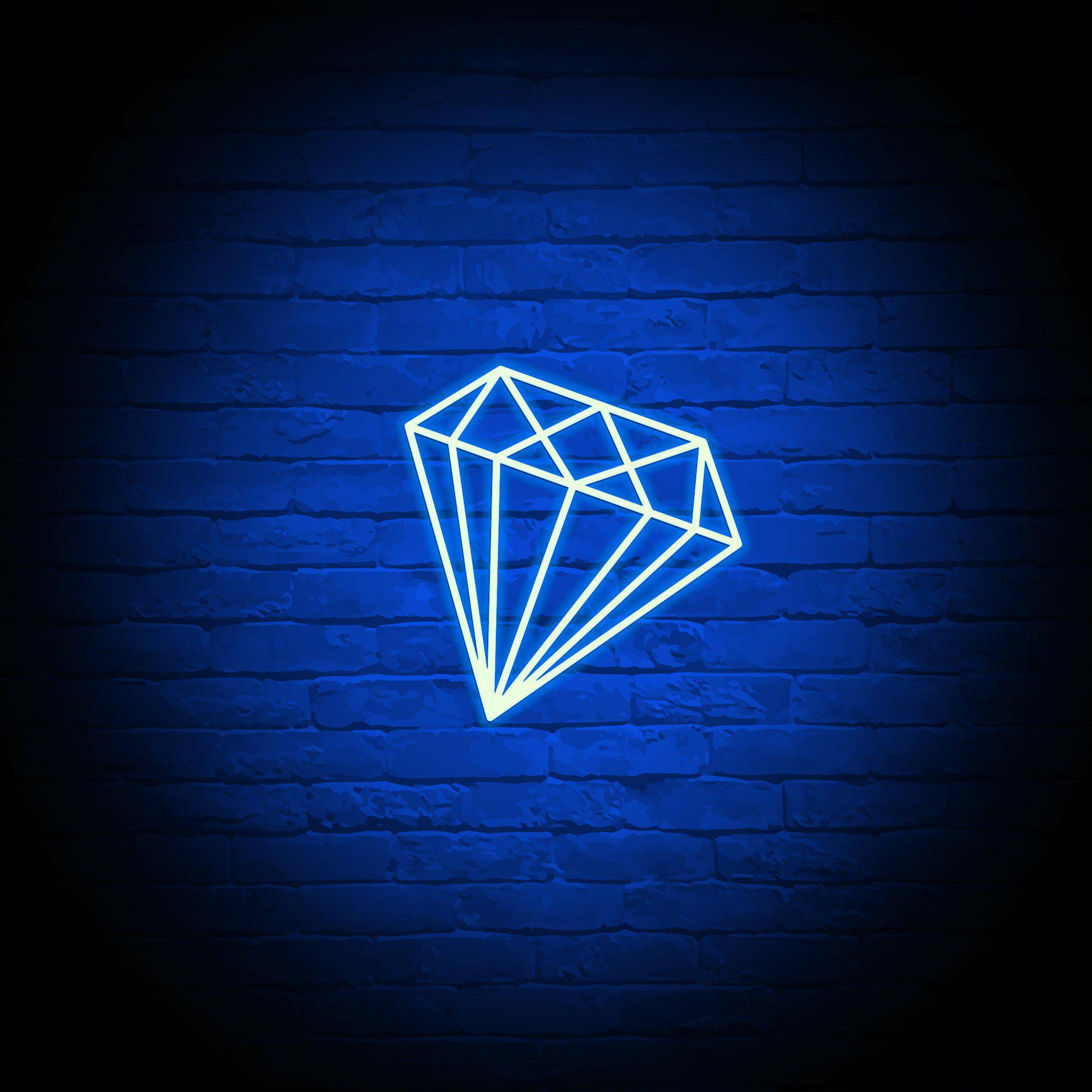 'DIAMOND' NEON SIGN - NeonFerry