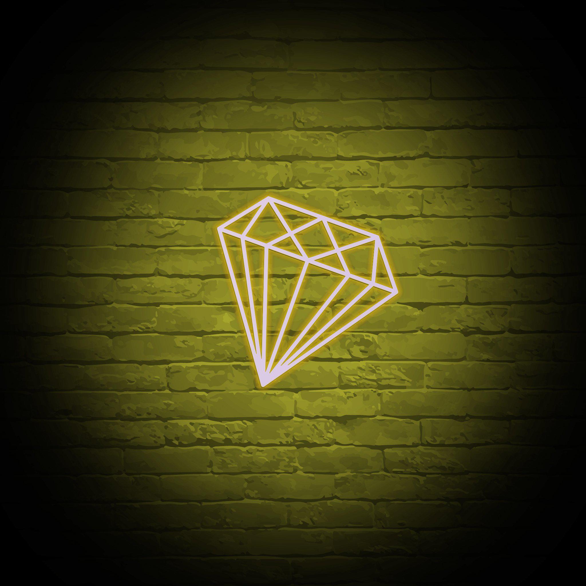 'DIAMOND' NEON SIGN