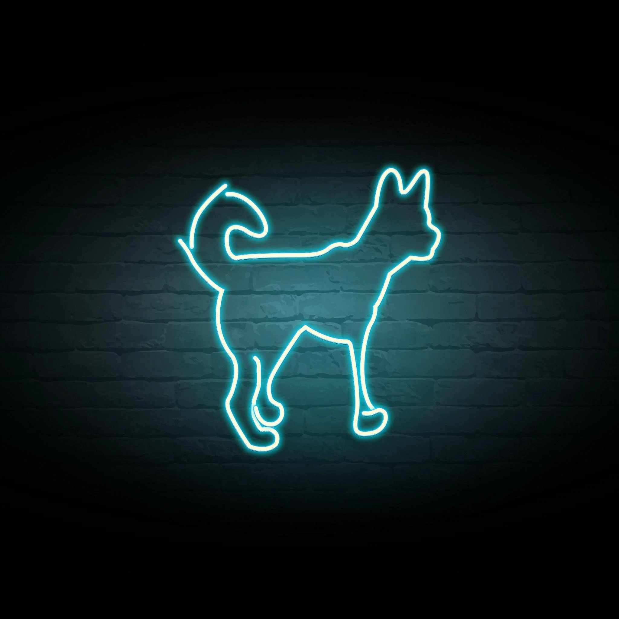 'DOG OUTLINE' NEON SIGN - NeonFerry