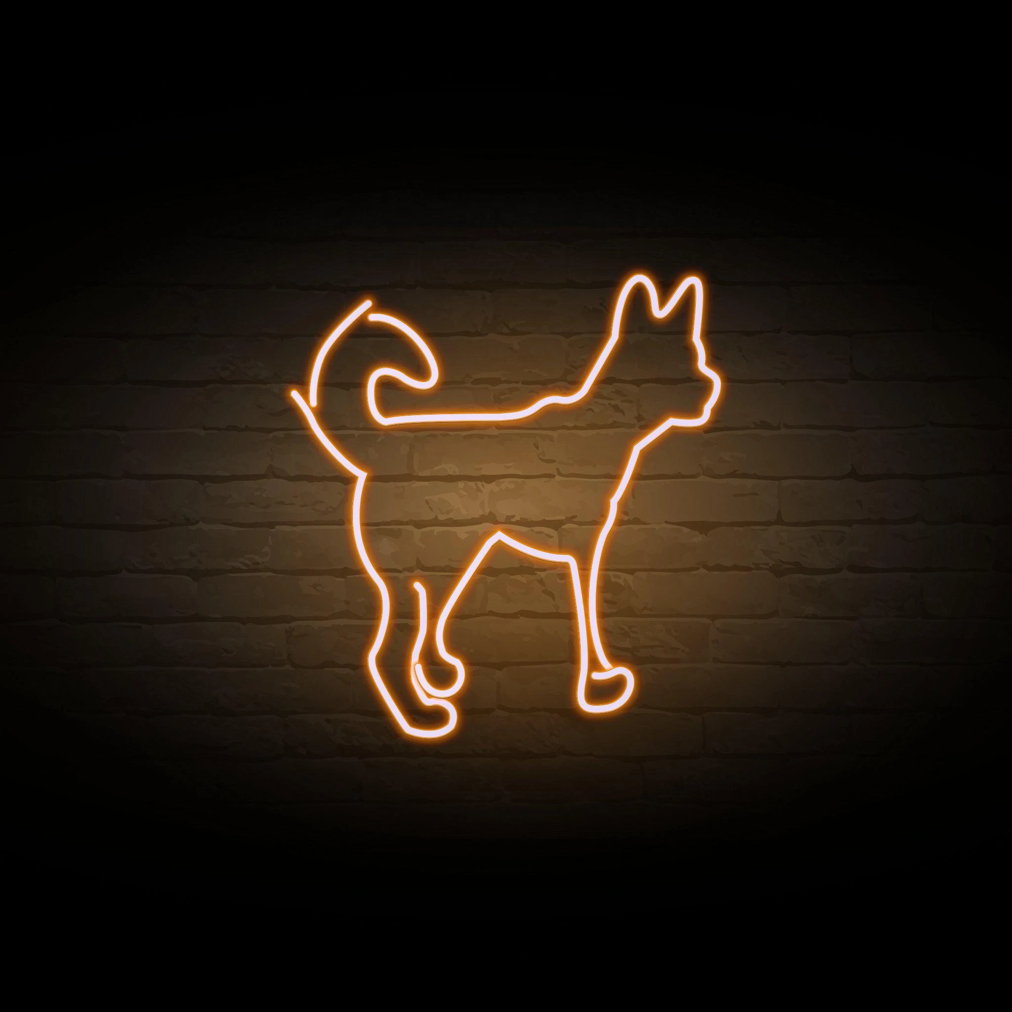 'DOG OUTLINE' NEON SIGN - NeonFerry