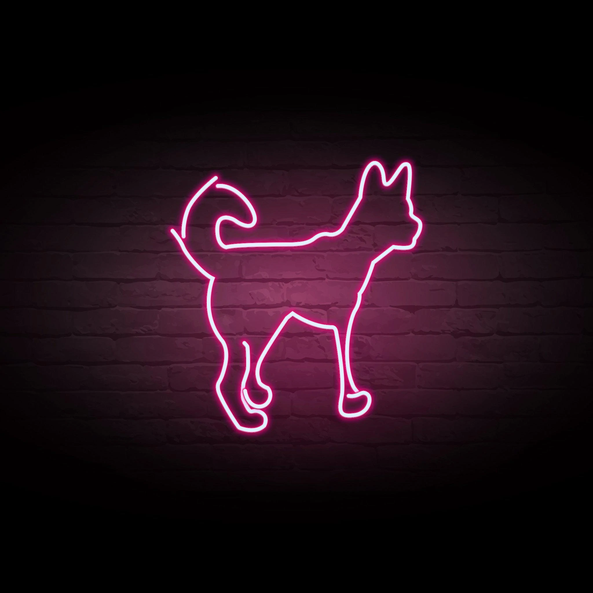 'DOG OUTLINE' NEON SIGN - NeonFerry