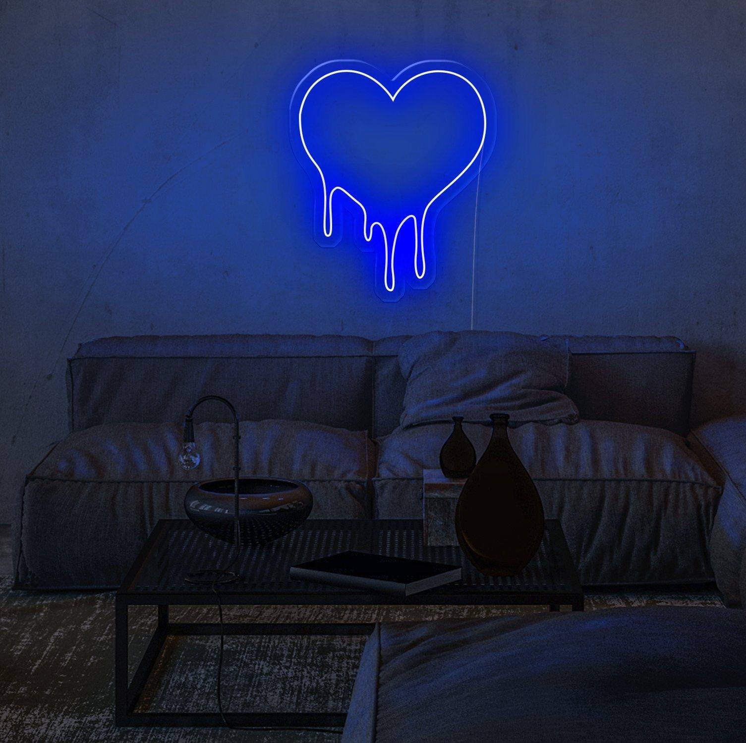 Dripping Love Neon Sign - NeonFerry