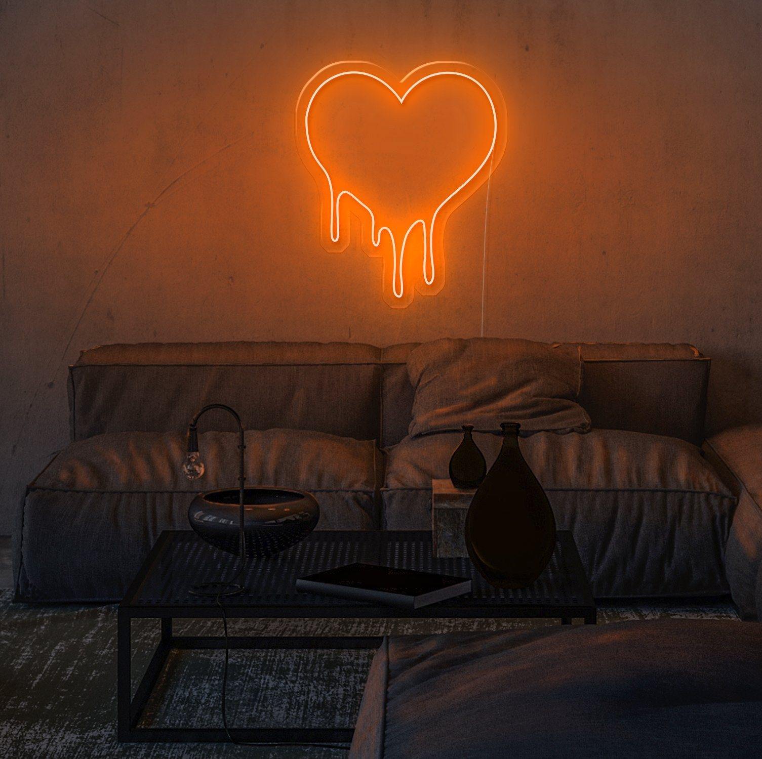 Dripping Love Neon Sign - NeonFerry