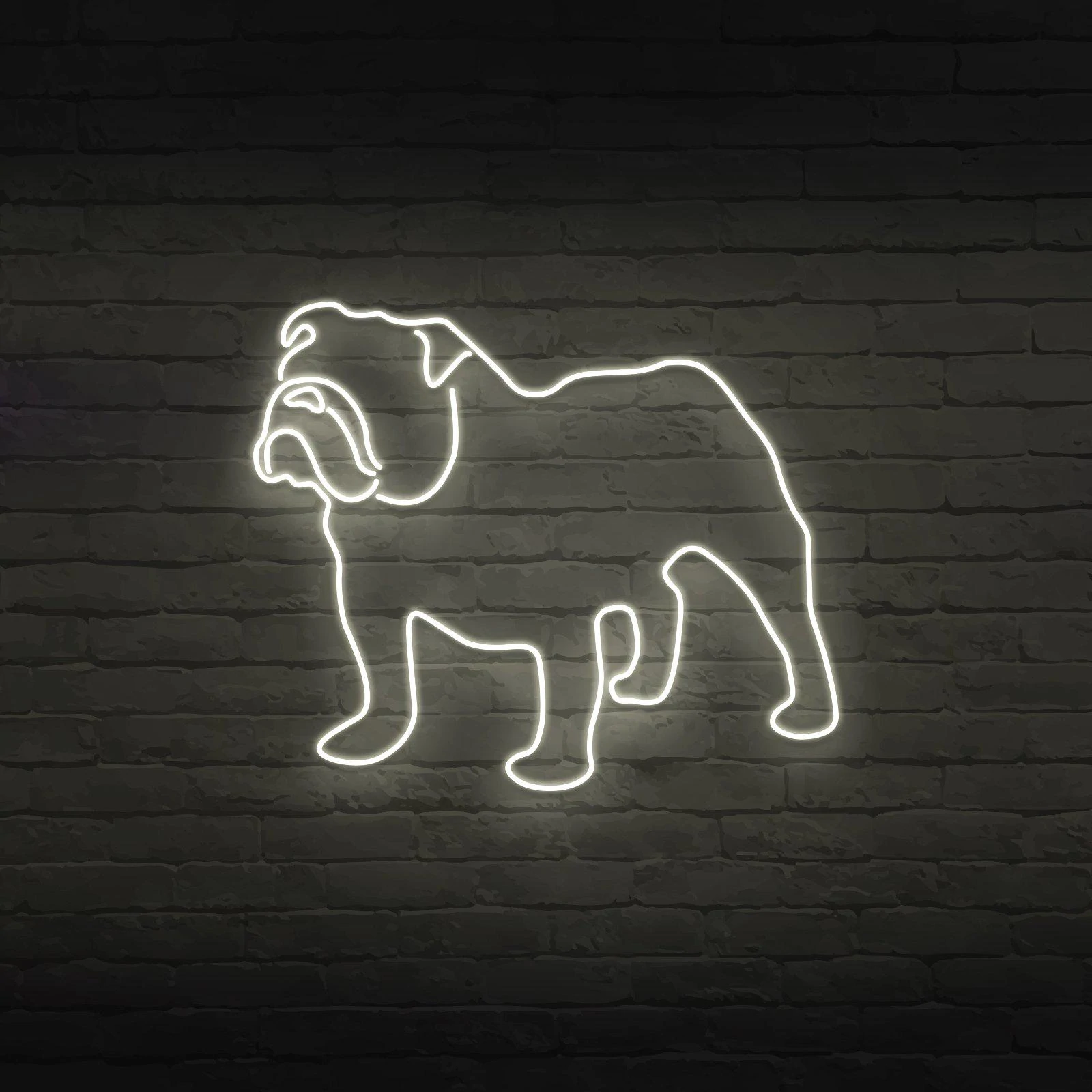 'ENGLISH BULLDOG' NEON SIGN - NeonFerry