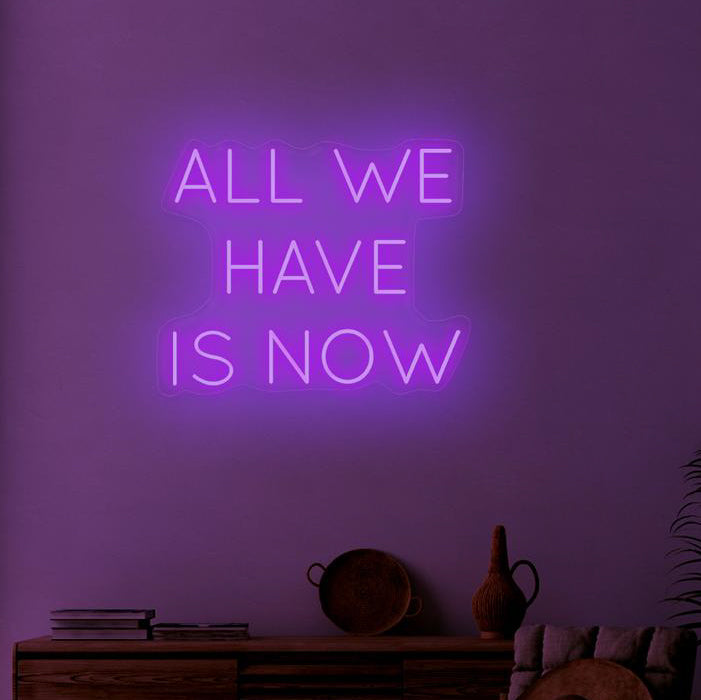 ALL WE HAVE IS NOW