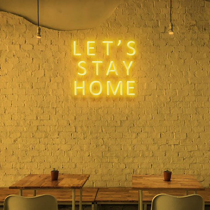 LET'S STAY HOME - NeonFerry