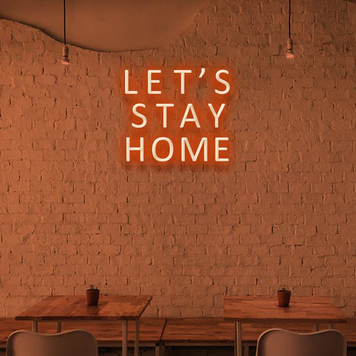 LET'S STAY HOME - NeonFerry